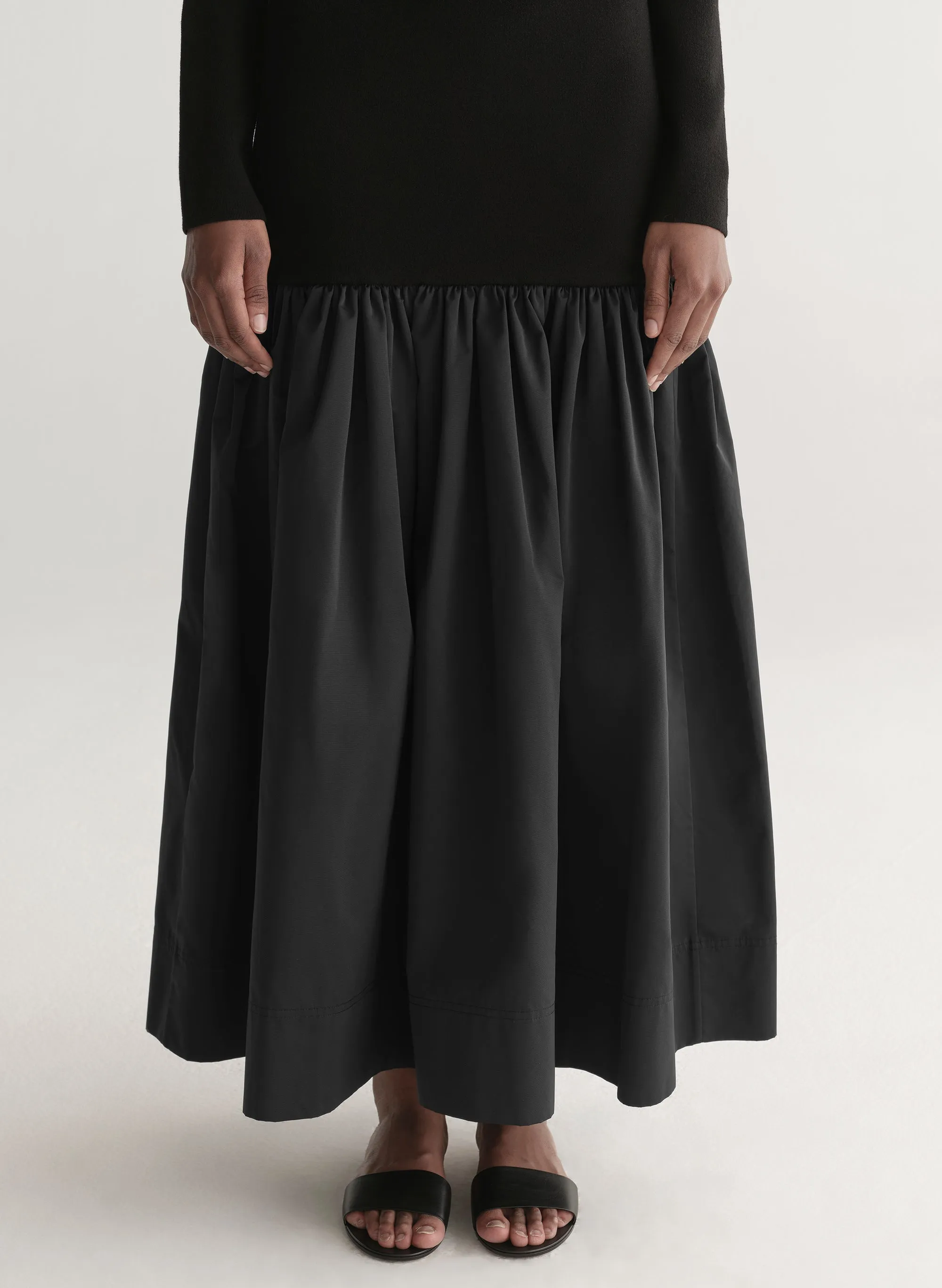 Cami Merino Combo Maxi Skirt sold by A.L.C. product image thumbnail 4