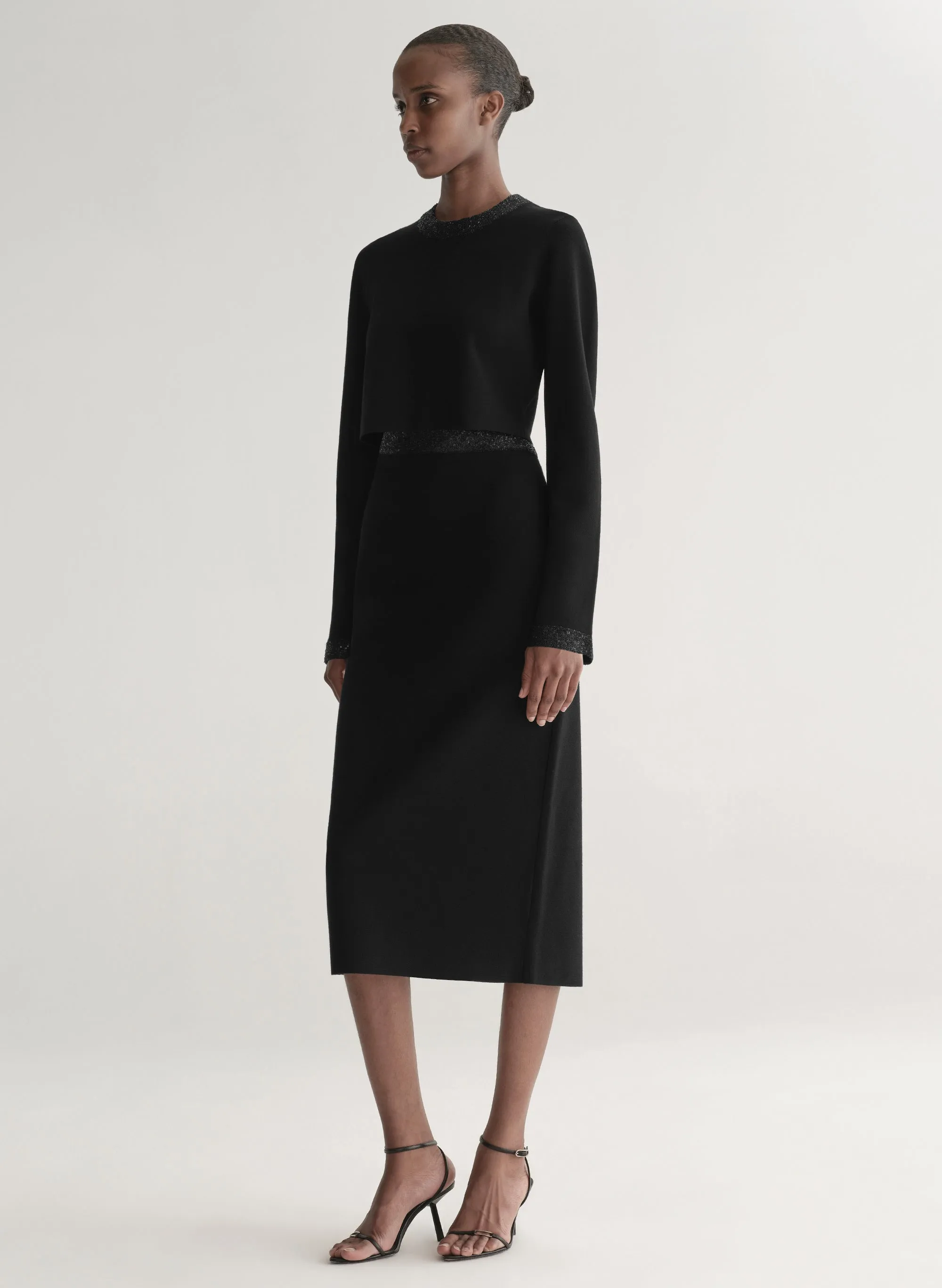 Marley Sequin Compact Knit Top sold by A.L.C. product image thumbnail 4