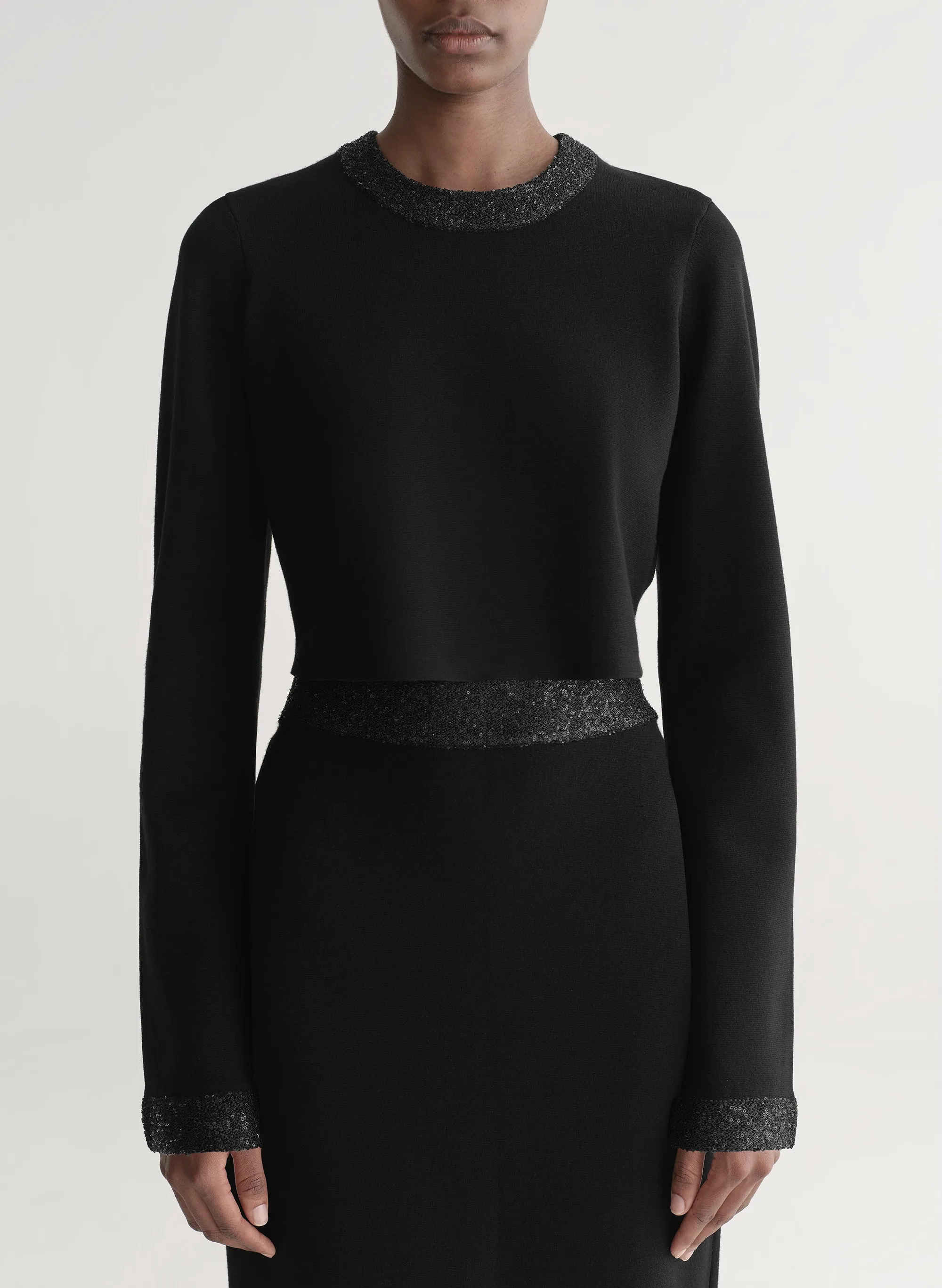 Marley Sequin Compact Knit Top sold by A.L.C. product image thumbnail 2