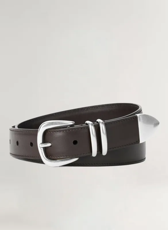 Carson Leather Belt sold by A.L.C.