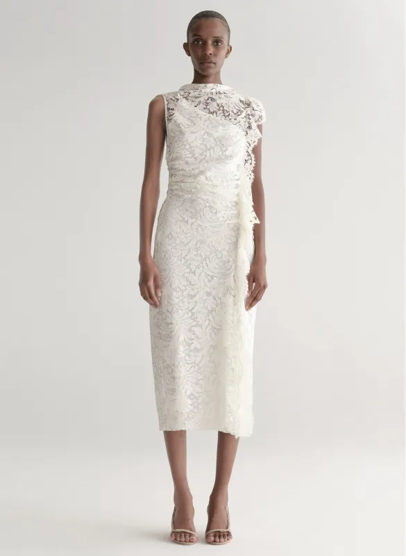 Astrid Lace Midi Dress made by A.L.C.