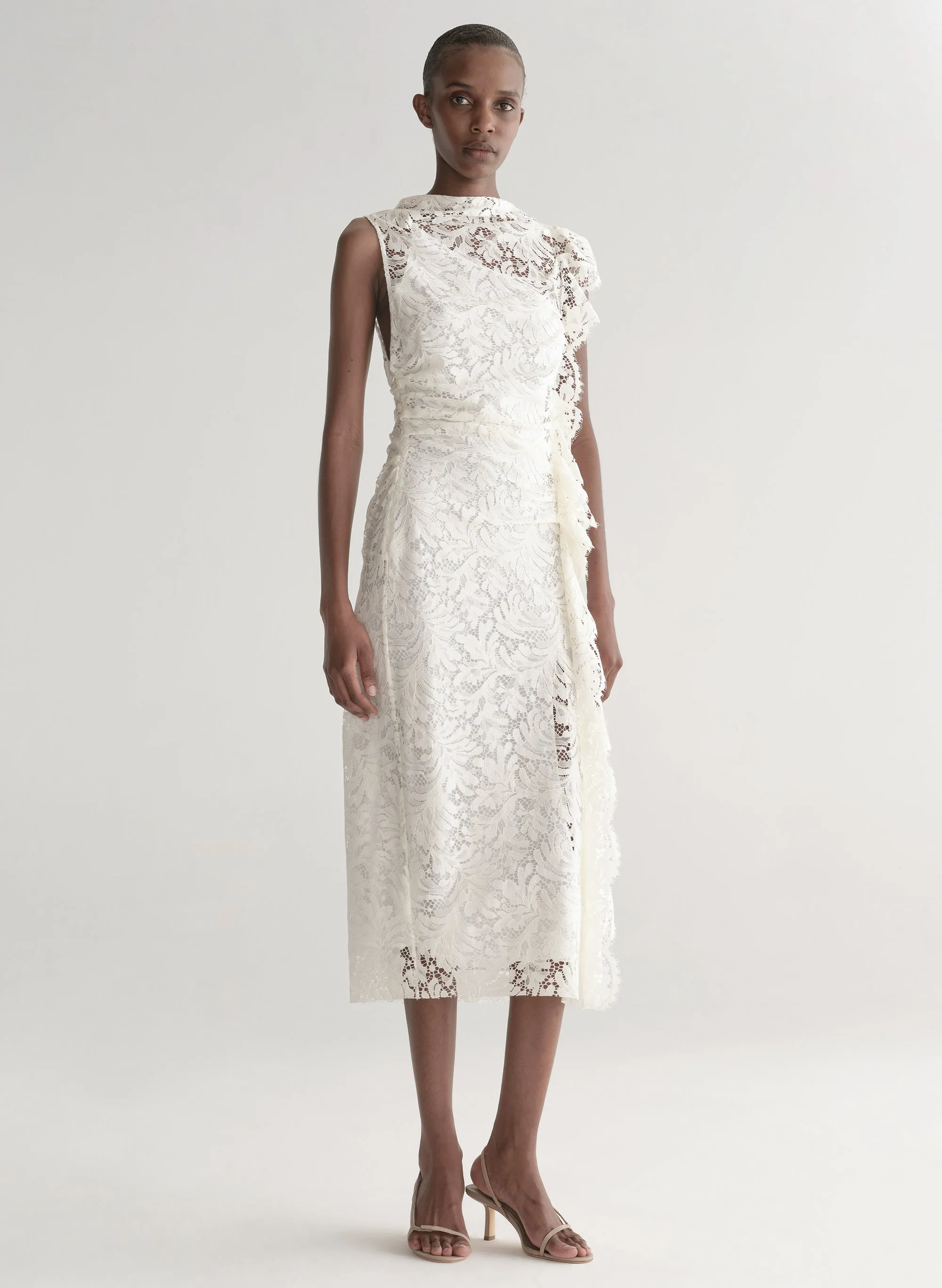 Astrid Lace Midi Dress sold by A.L.C. product image thumbnail 3