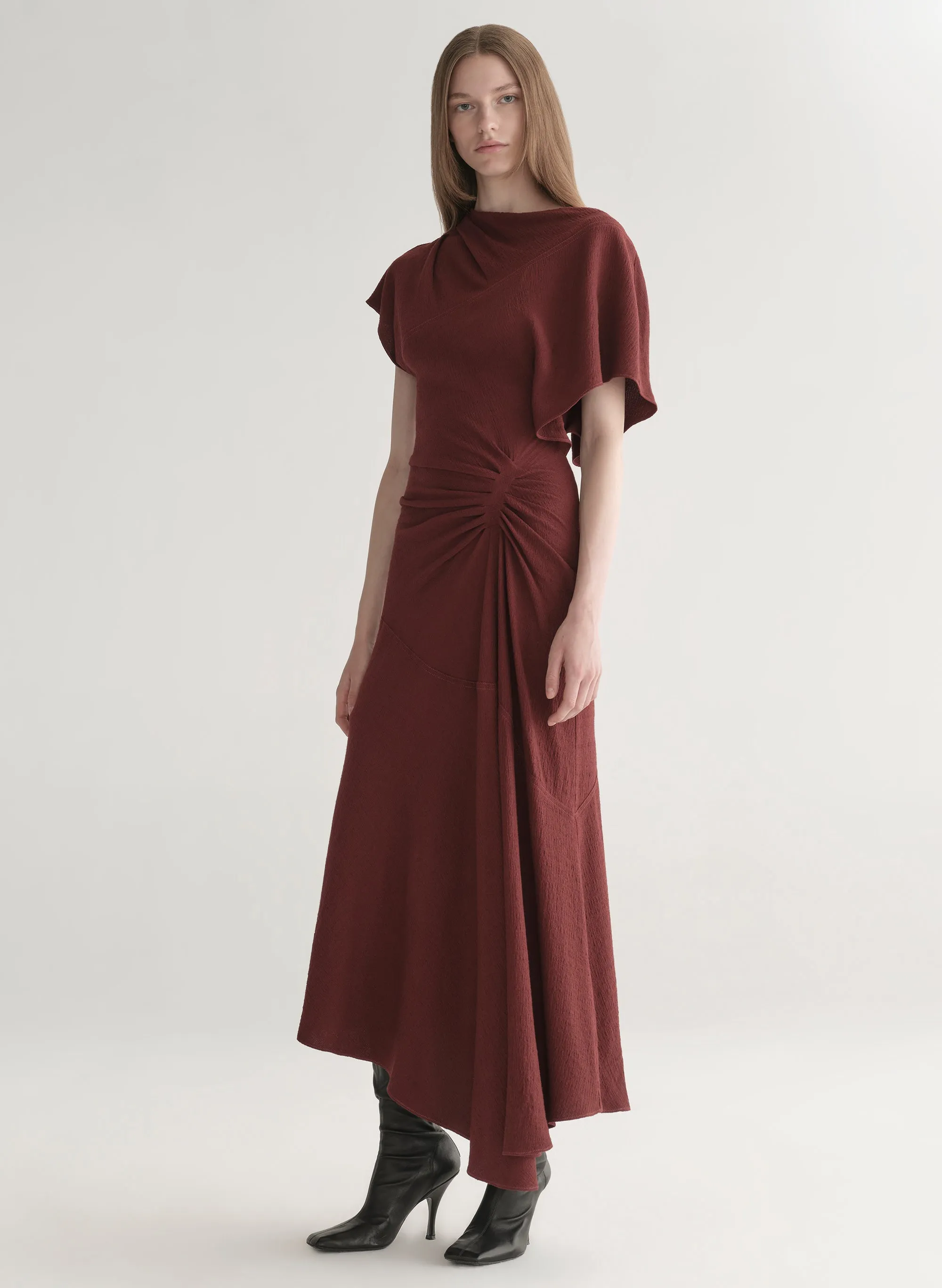 Dena Crepe Midi Dress sold by A.L.C. product image thumbnail 4