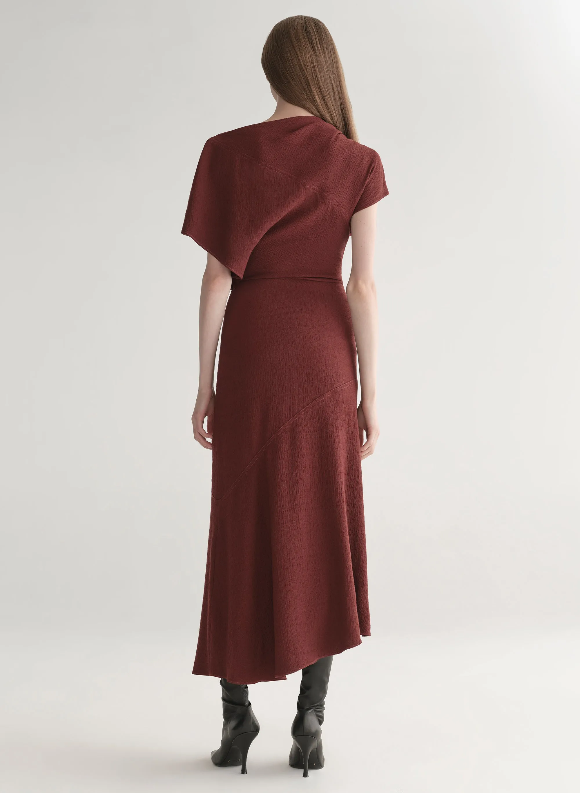 Dena Crepe Midi Dress sold by A.L.C. product image thumbnail 5