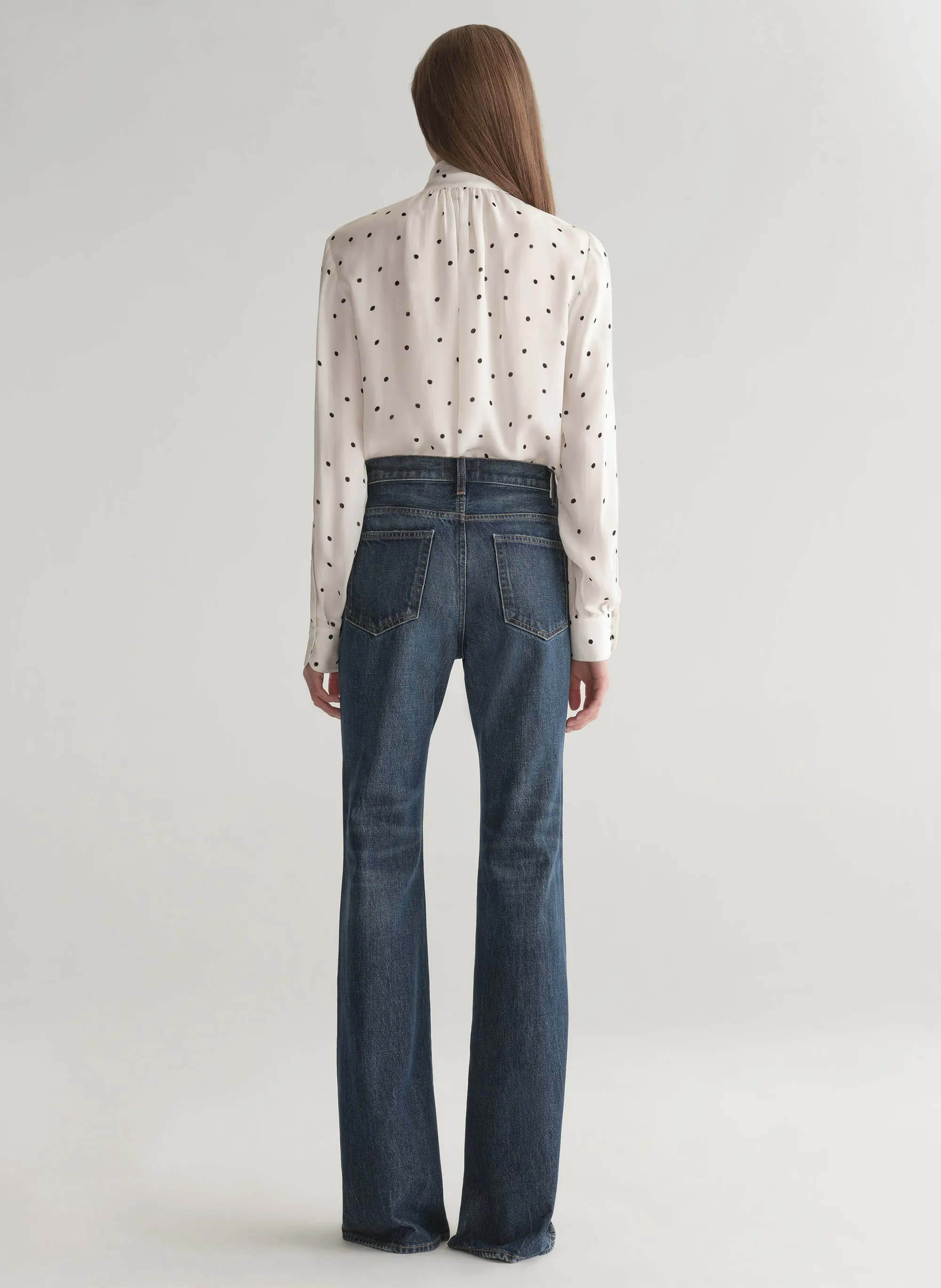 Viv Polka Dot Silk Top sold by A.L.C. product image thumbnail 5