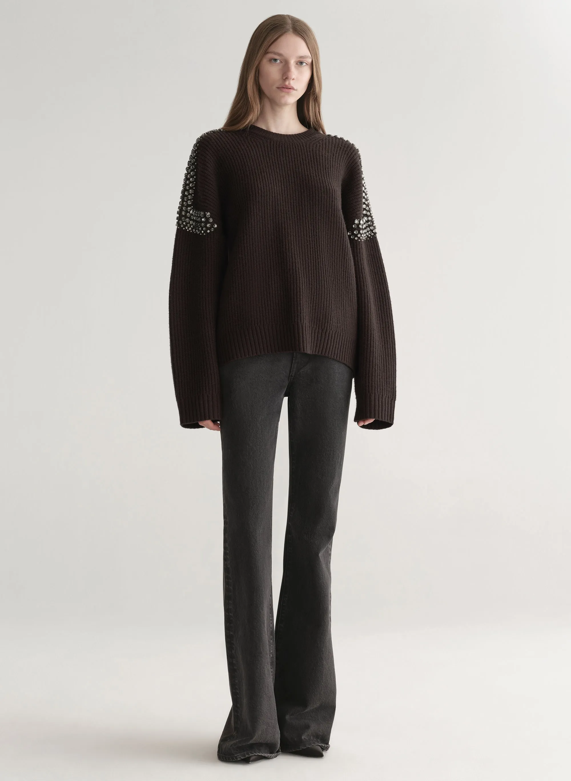 Lennox Embellished Wool Sweater sold by A.L.C. product image thumbnail 3