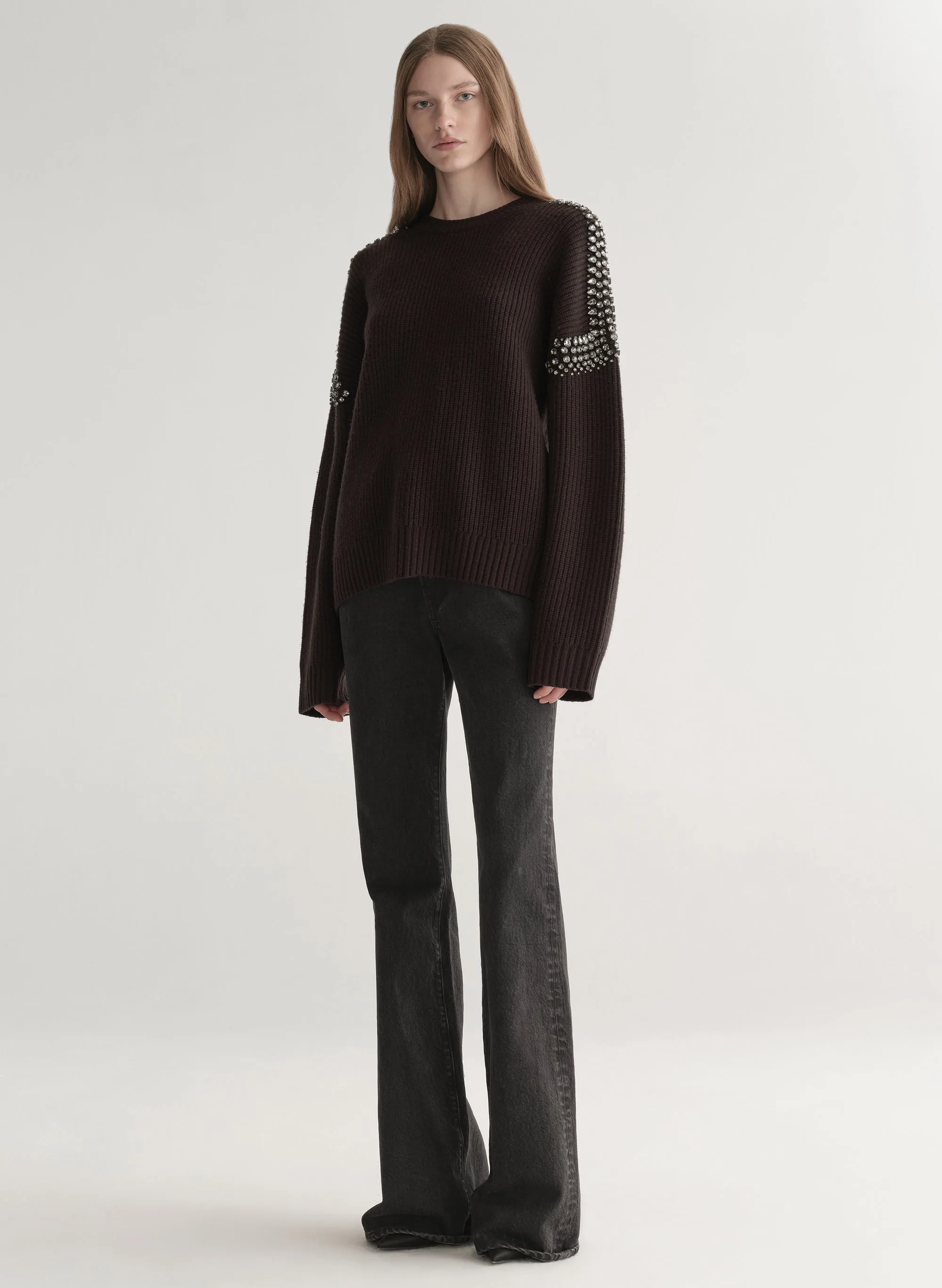 Lennox Embellished Wool Sweater sold by A.L.C. product image thumbnail 4