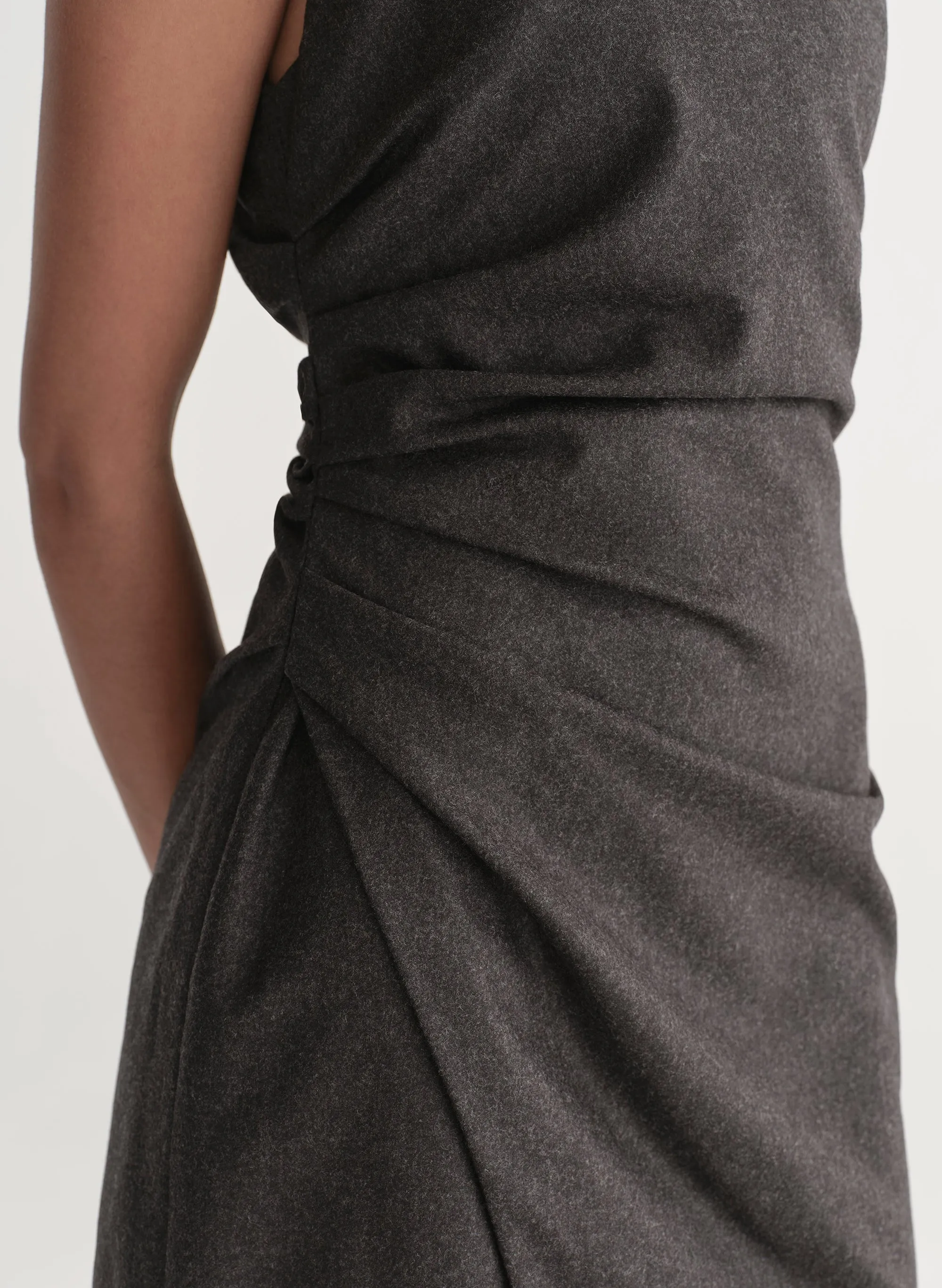 Leia Wool Cashmere Mini Dress sold by A.L.C. product image thumbnail 2