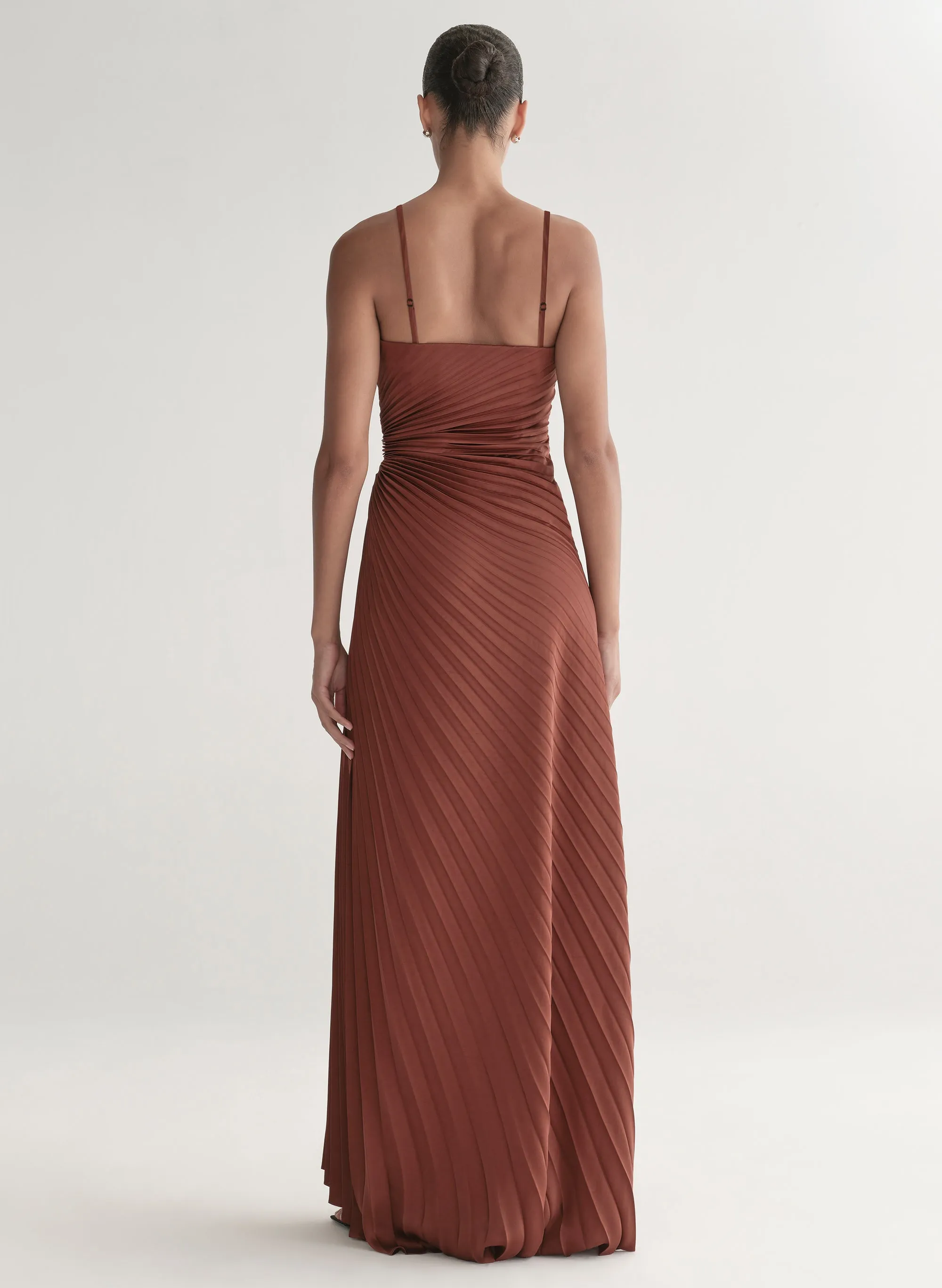 Layla Strapless Pleated Gown sold by A.L.C. product image thumbnail 5