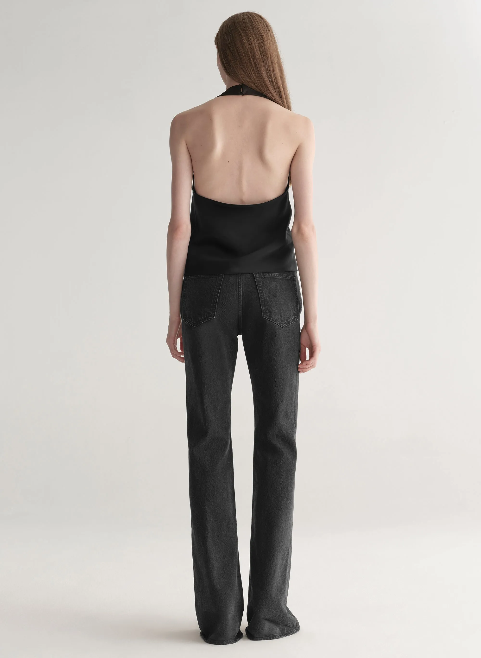 Ada Satin Halter Top sold by A.L.C. product image thumbnail 5