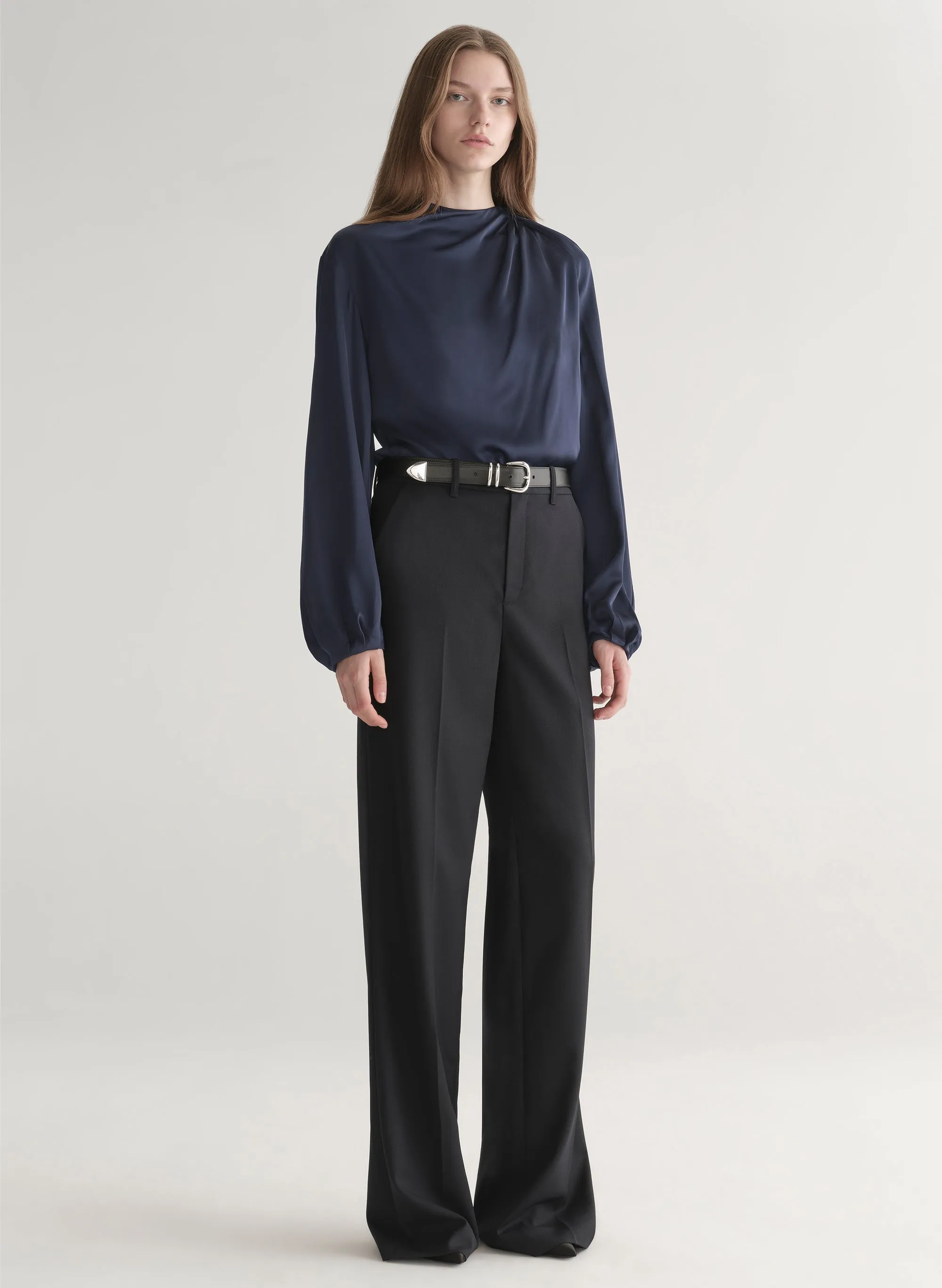 Blaire Satin Top sold by A.L.C. product image thumbnail 3