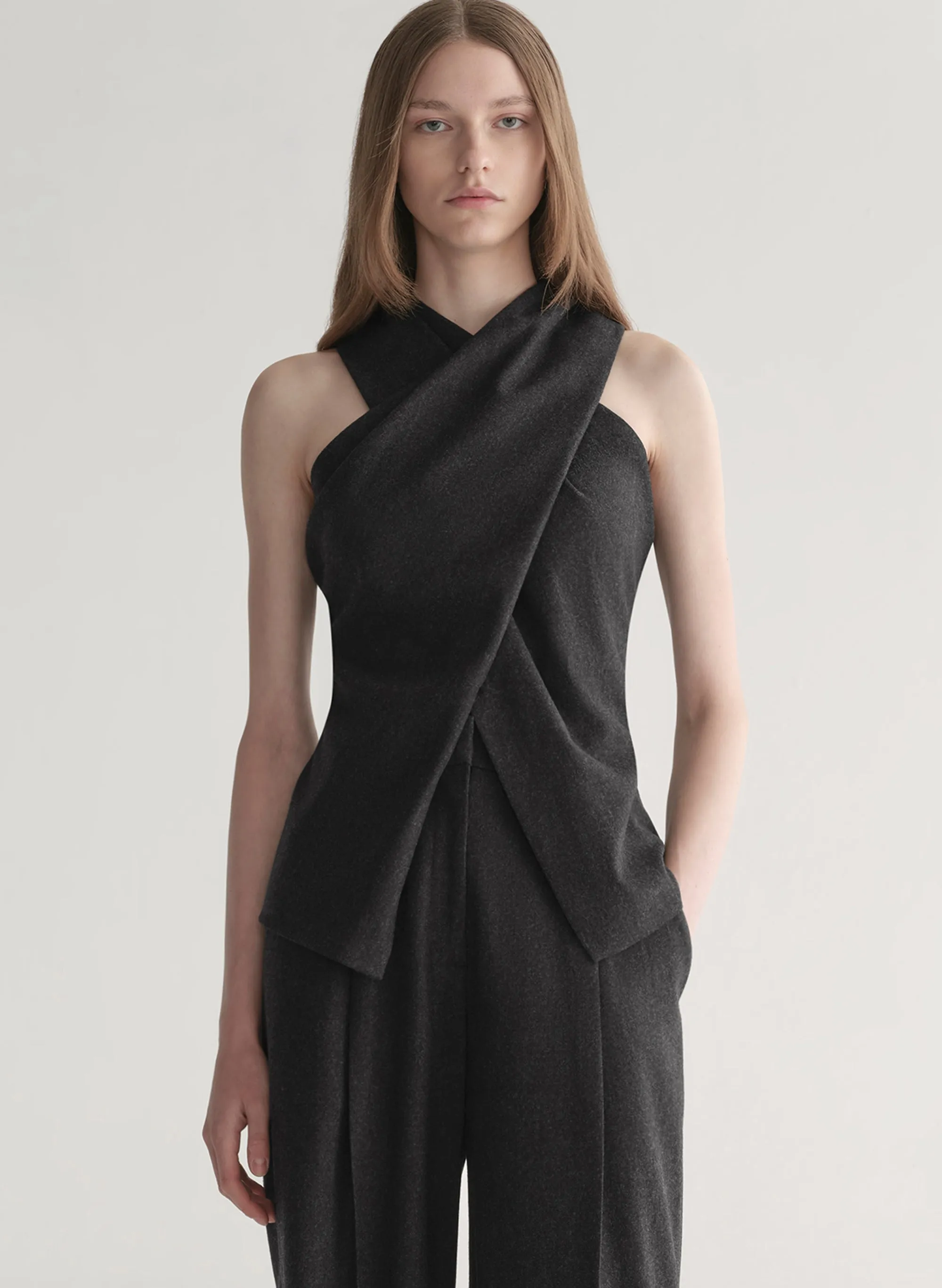 Tess Wool Cashmere Top sold by A.L.C.