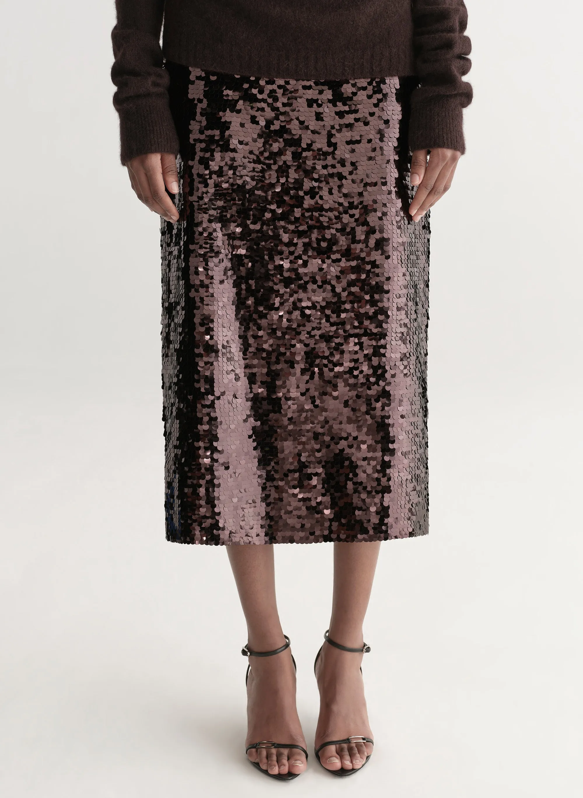 Kali Sequin Midi Skirt sold by A.L.C. product image thumbnail 2