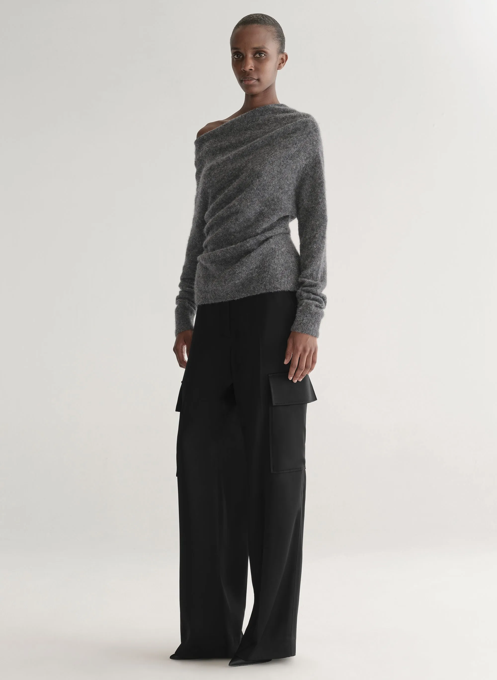 Logan Satin Cargo Pant sold by A.L.C. product image thumbnail 4