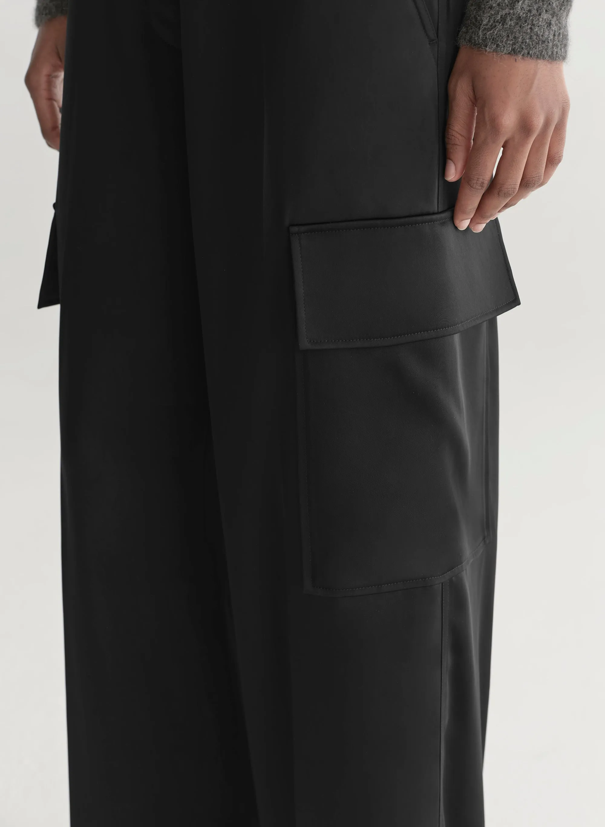 Logan Satin Cargo Pant sold by A.L.C. product image thumbnail 2