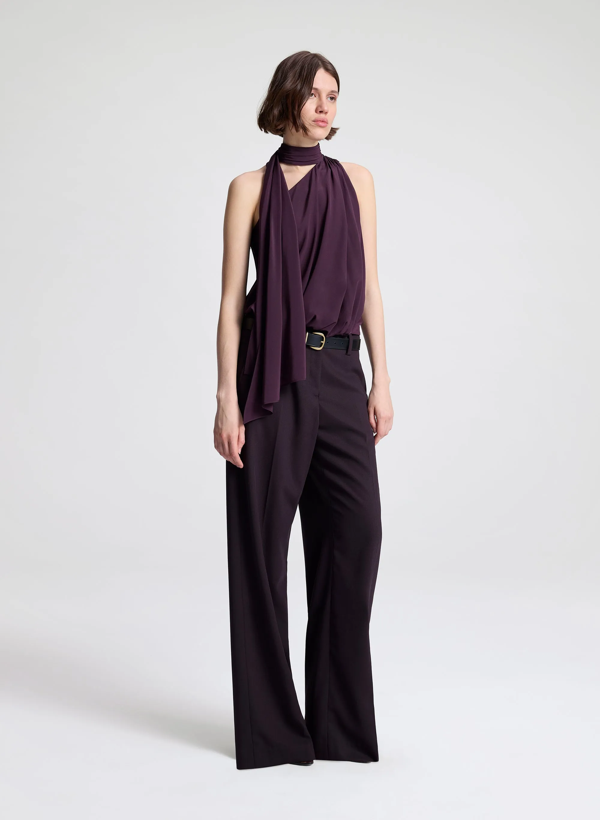 Celeste Silk Top sold by A.L.C. product image thumbnail 3