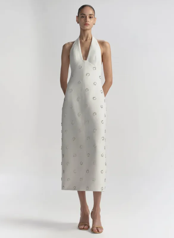 Eva Embellished Midi Dress made by A.L.C.