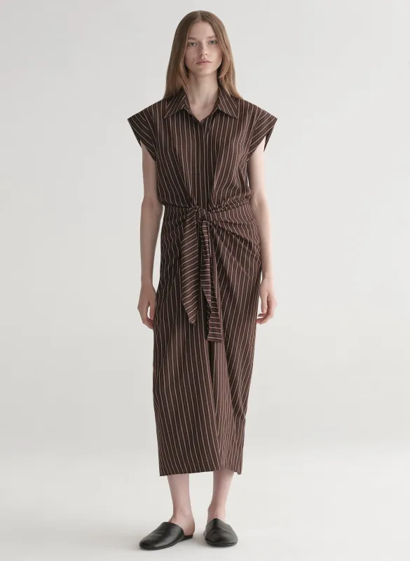 Emilia Striped Midi Dress sold by A.L.C.