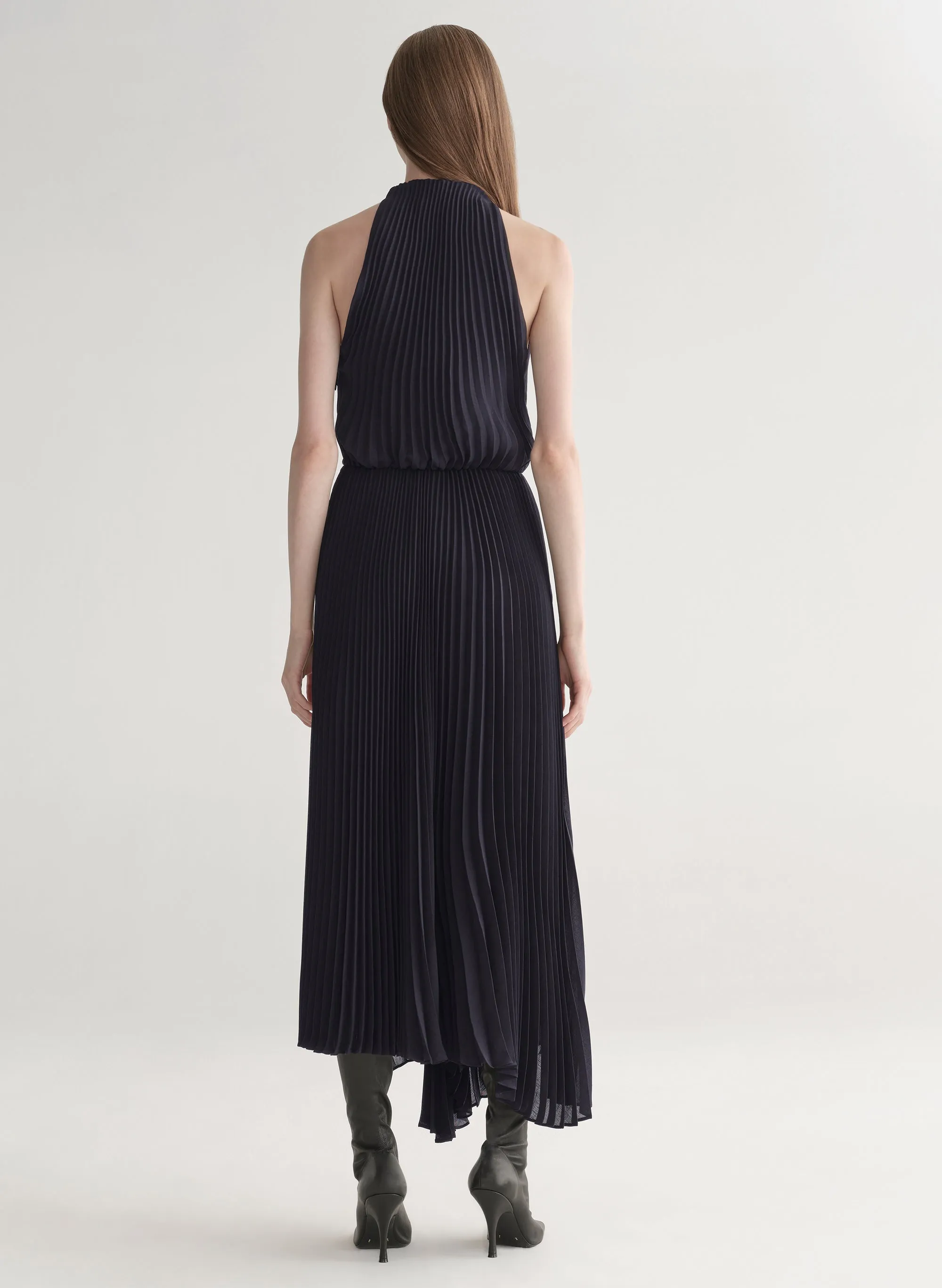 Simona Pleated Midi Dress sold by A.L.C. product image thumbnail 5