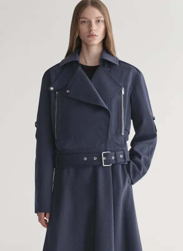 Marvin Melange Twill Jacket sold by A.L.C.