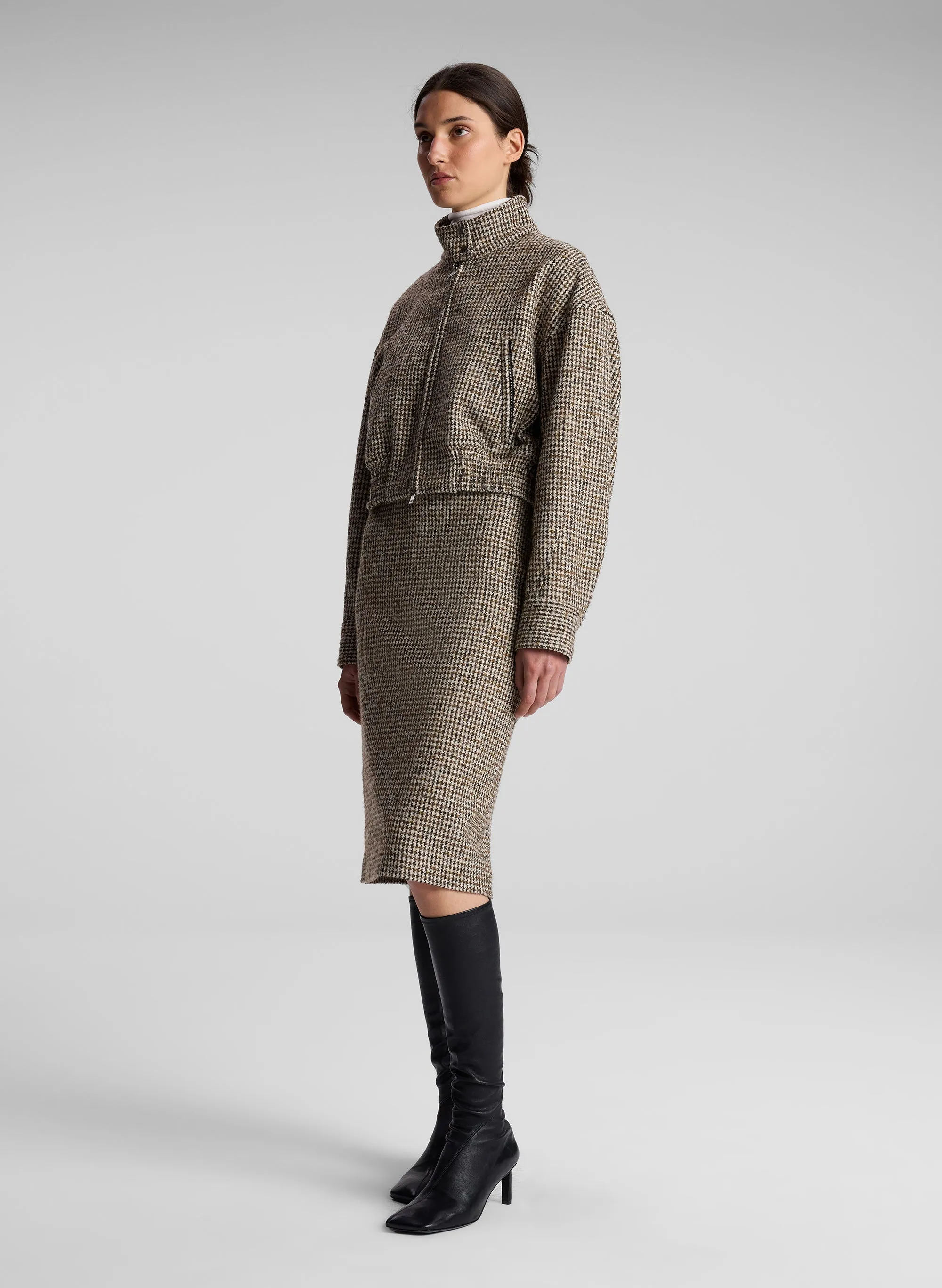 Harrison Tweed Houndstooth Jacket sold by A.L.C. product image thumbnail 3