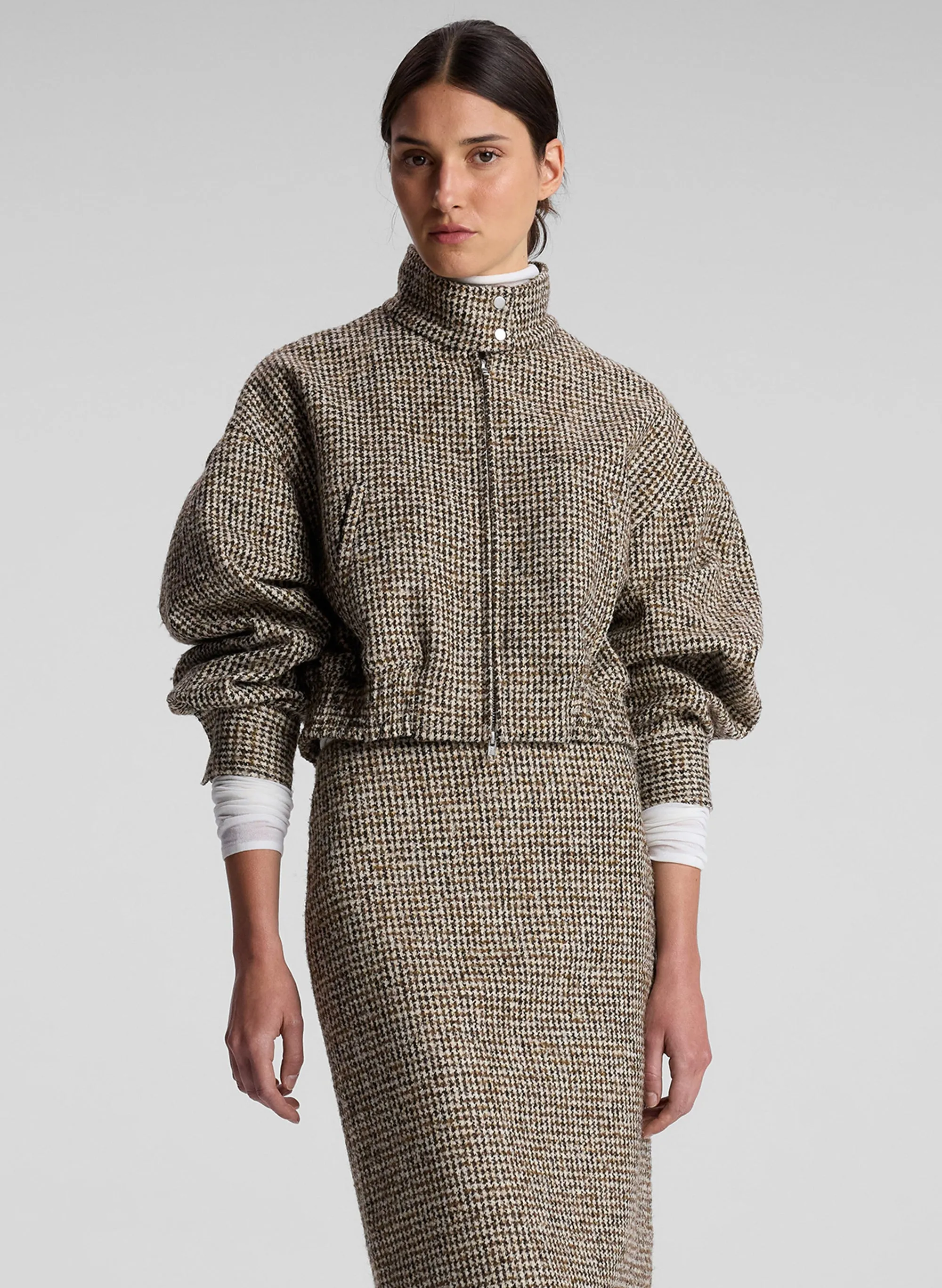 Harrison Tweed Houndstooth Jacket sold by A.L.C.