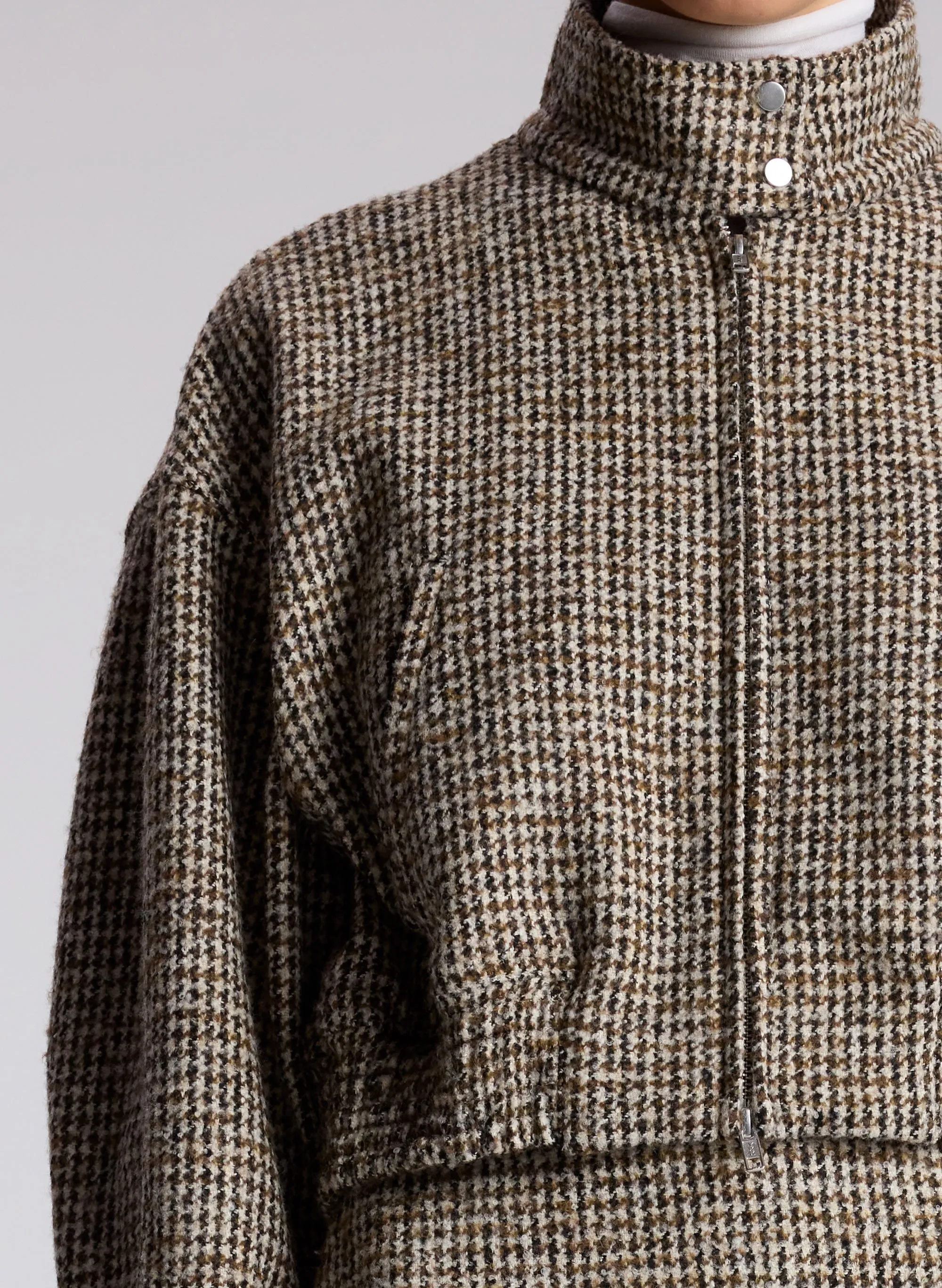 Harrison Tweed Houndstooth Jacket sold by A.L.C. product image thumbnail 2