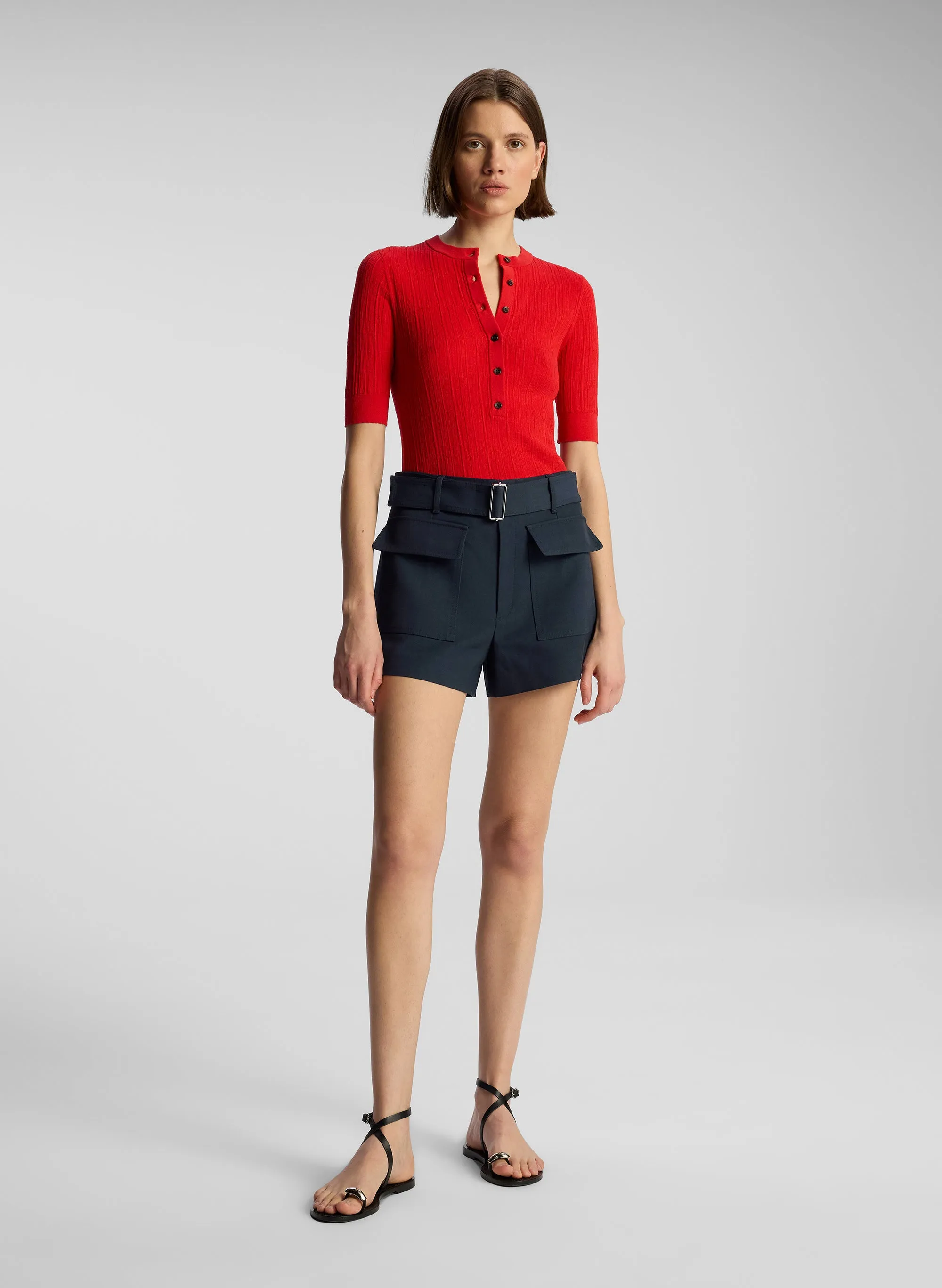 Fisher Fine Cotton Knit Top sold by A.L.C. product image thumbnail 3