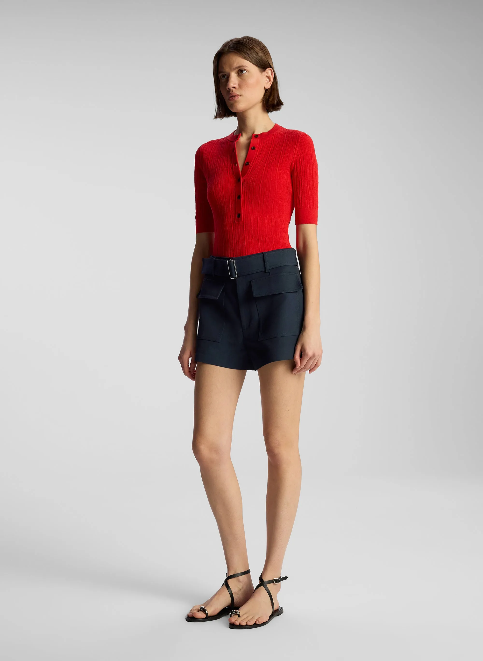 Fisher Fine Cotton Knit Top sold by A.L.C. product image thumbnail 4