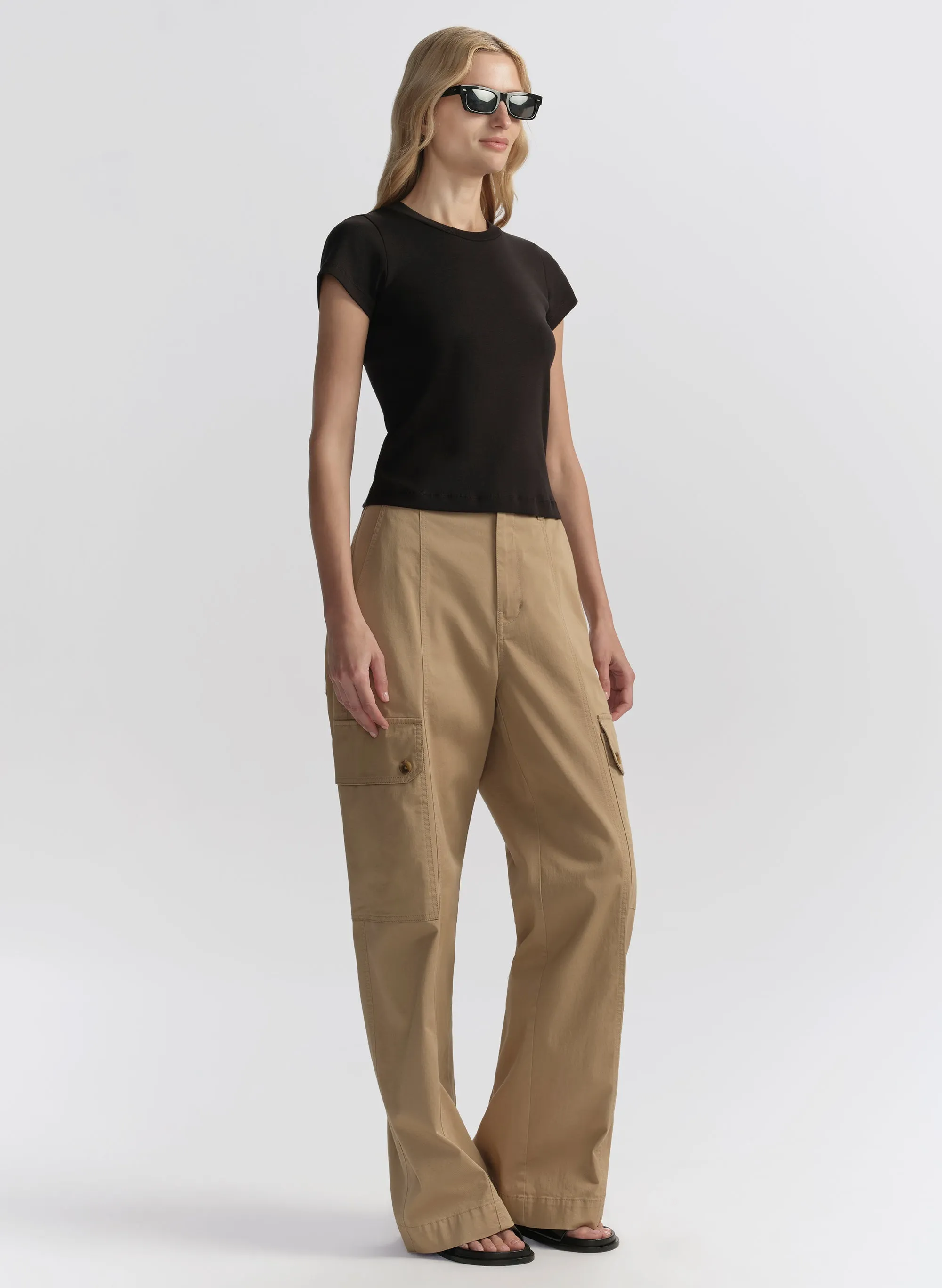 Harper Cotton Tee sold by A.L.C. product image thumbnail 3