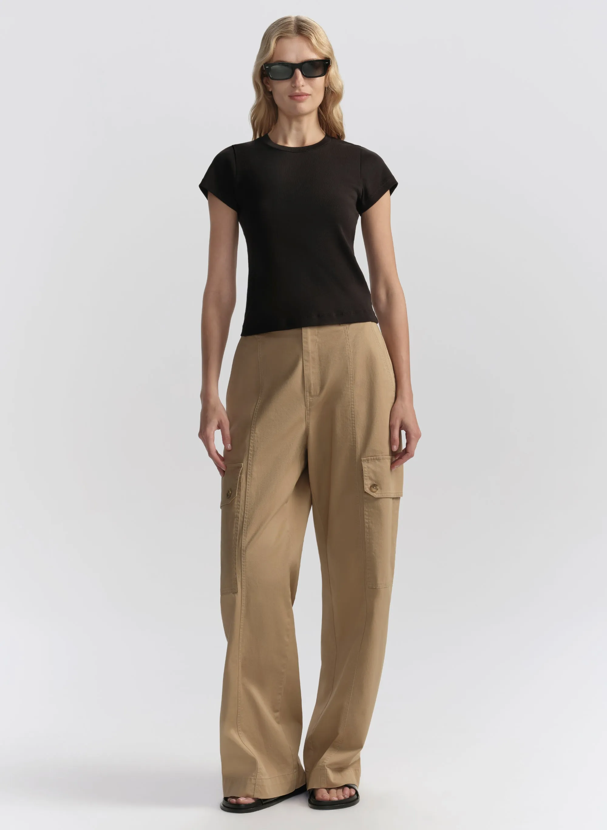 Harper Cotton Tee sold by A.L.C. product image thumbnail 4