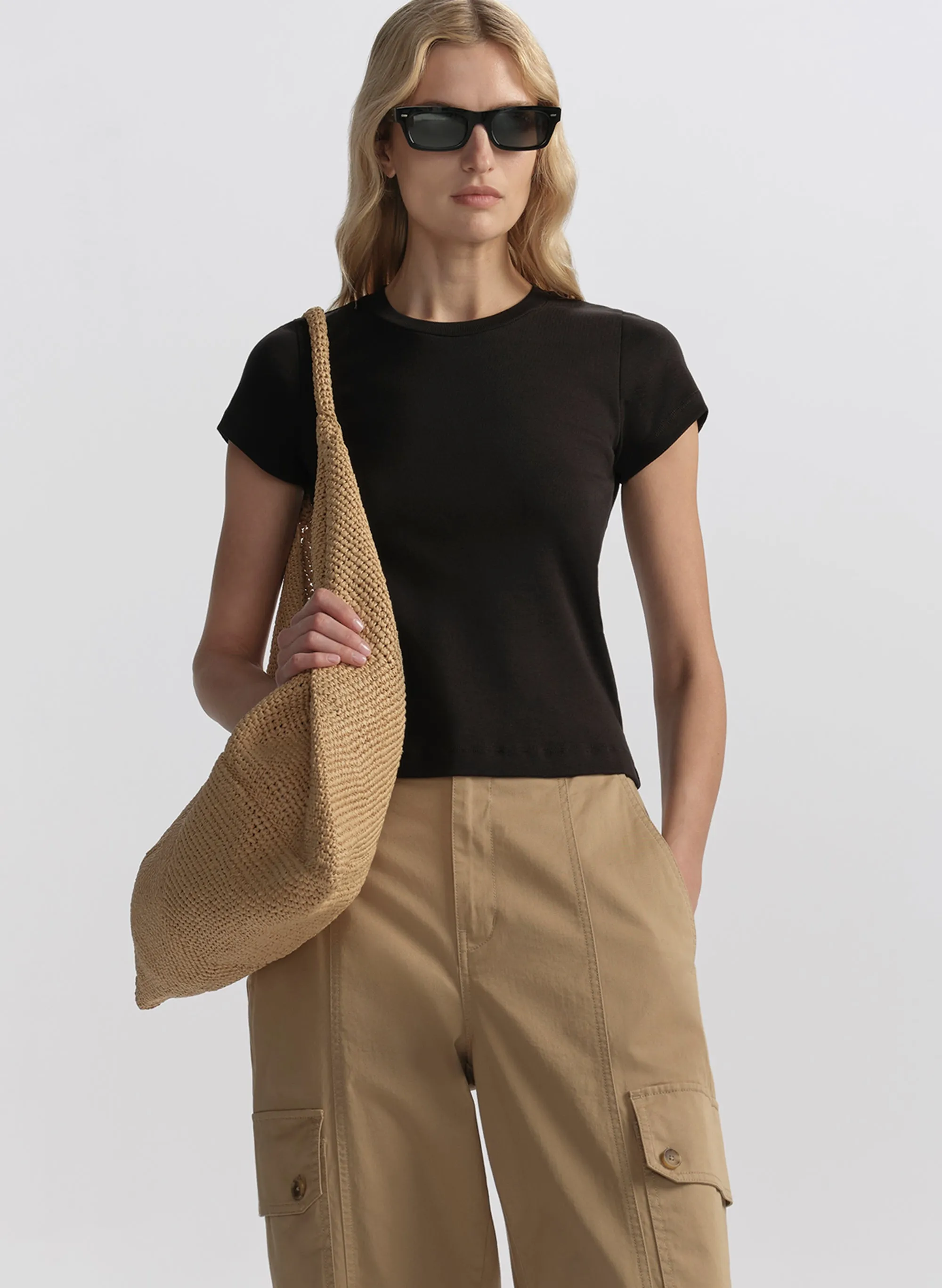 Harper Cotton Tee sold by A.L.C.