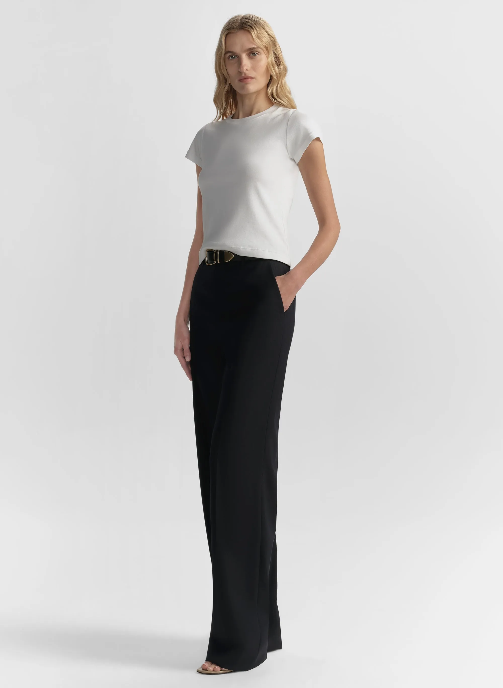 Harper Cotton Tee sold by A.L.C. product image thumbnail 4