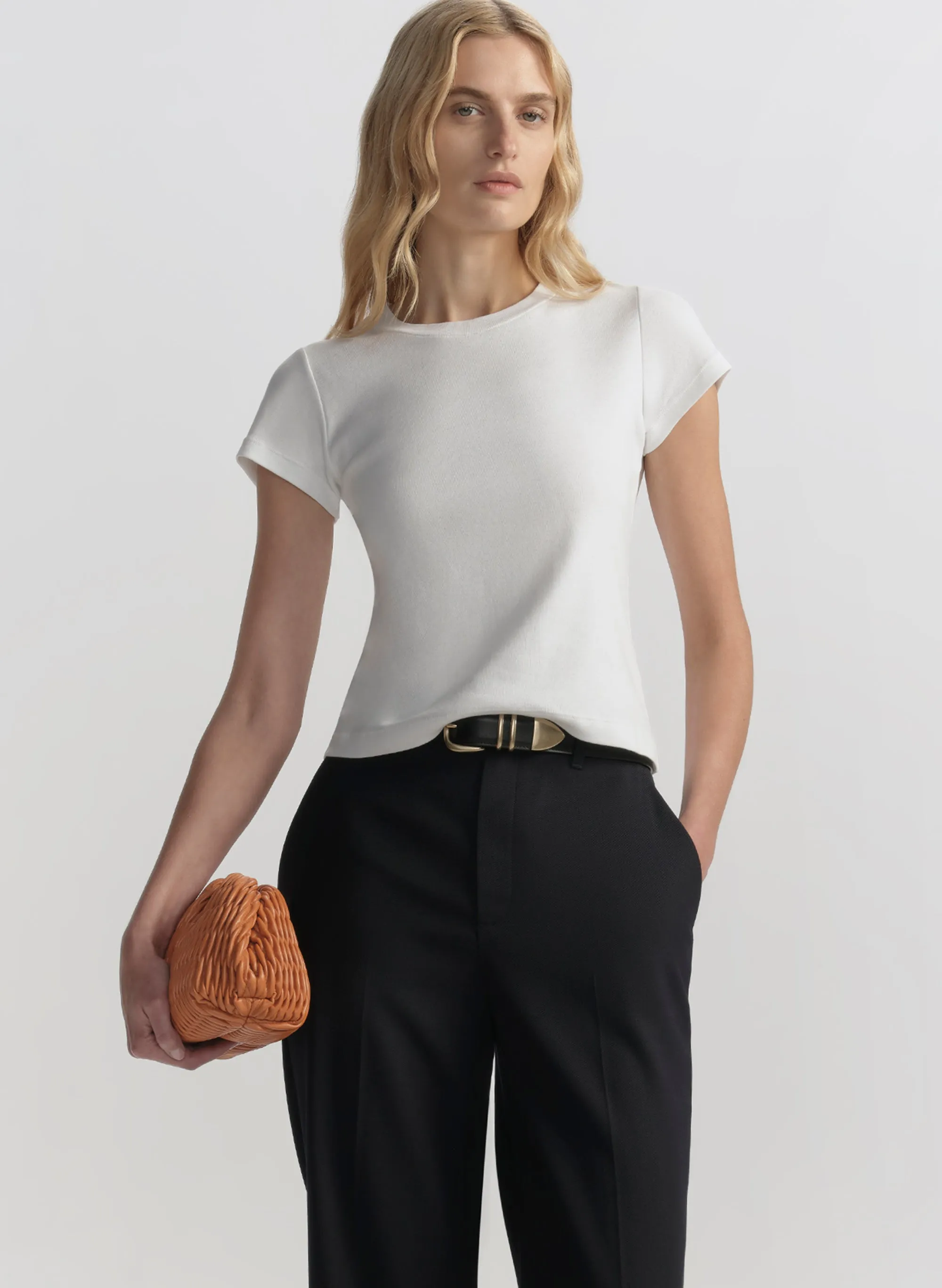 Harper Cotton Tee sold by A.L.C.