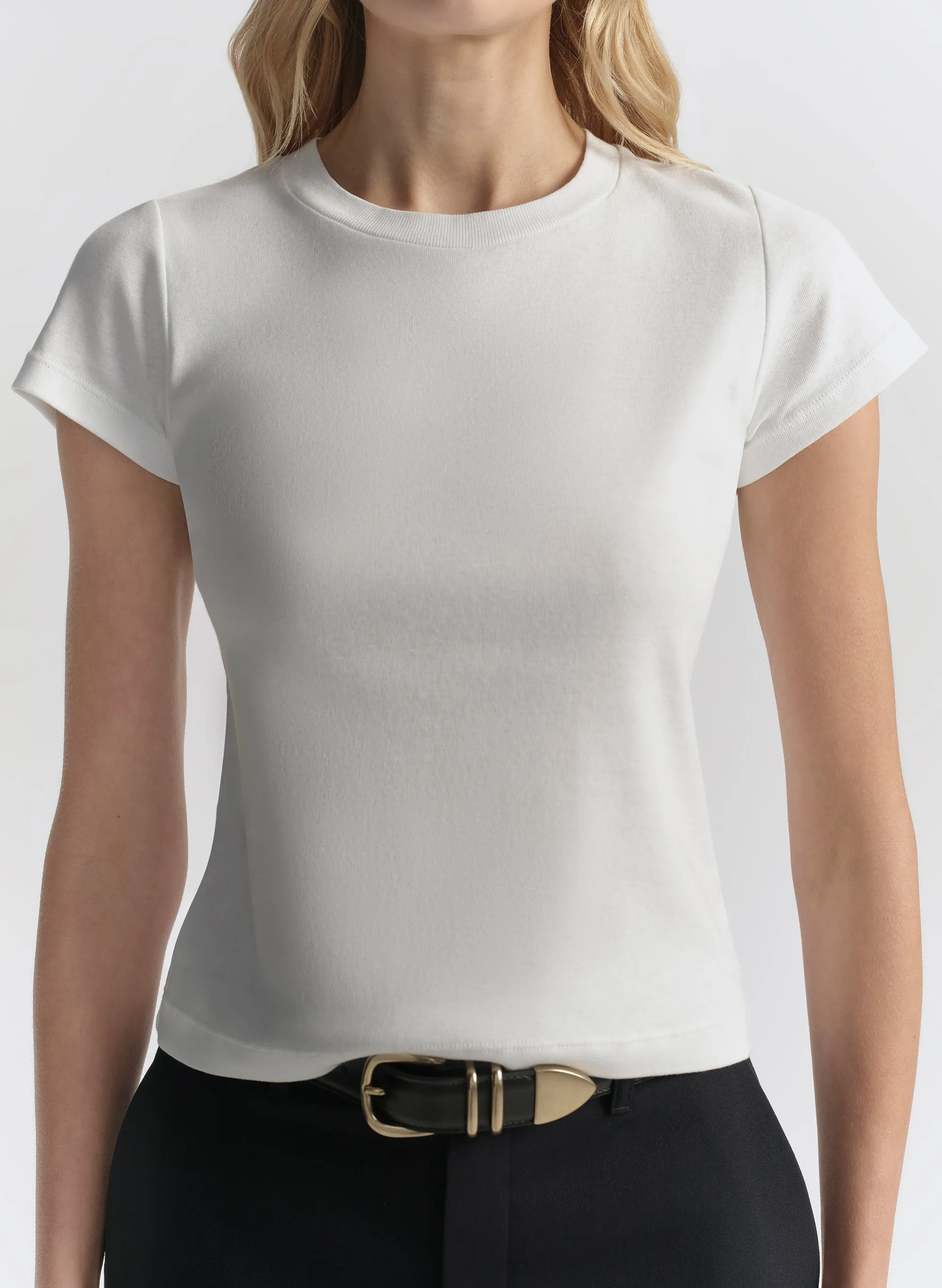 Harper Cotton Tee sold by A.L.C. product image thumbnail 2