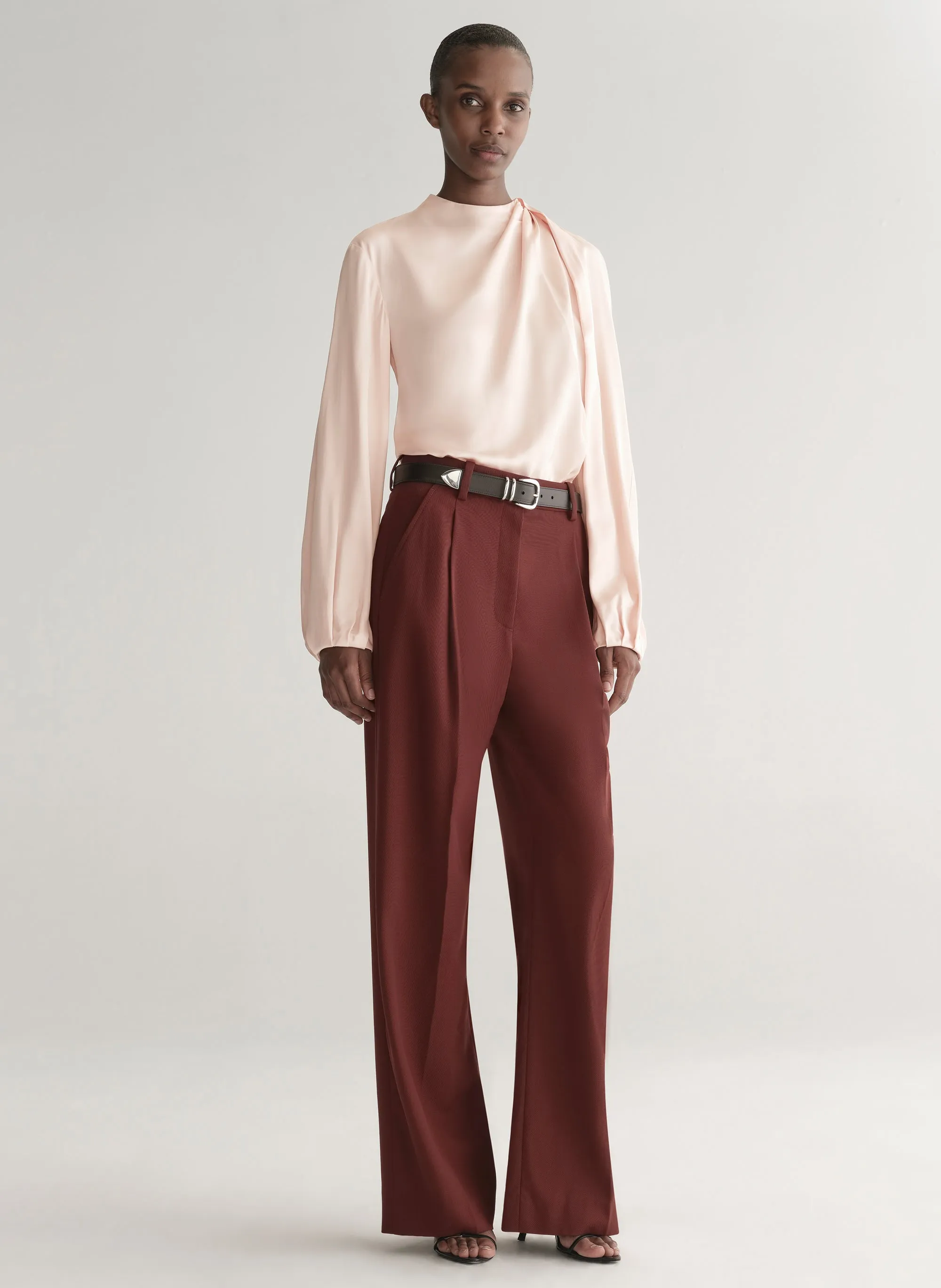 Blaire Satin Top sold by A.L.C. product image thumbnail 3