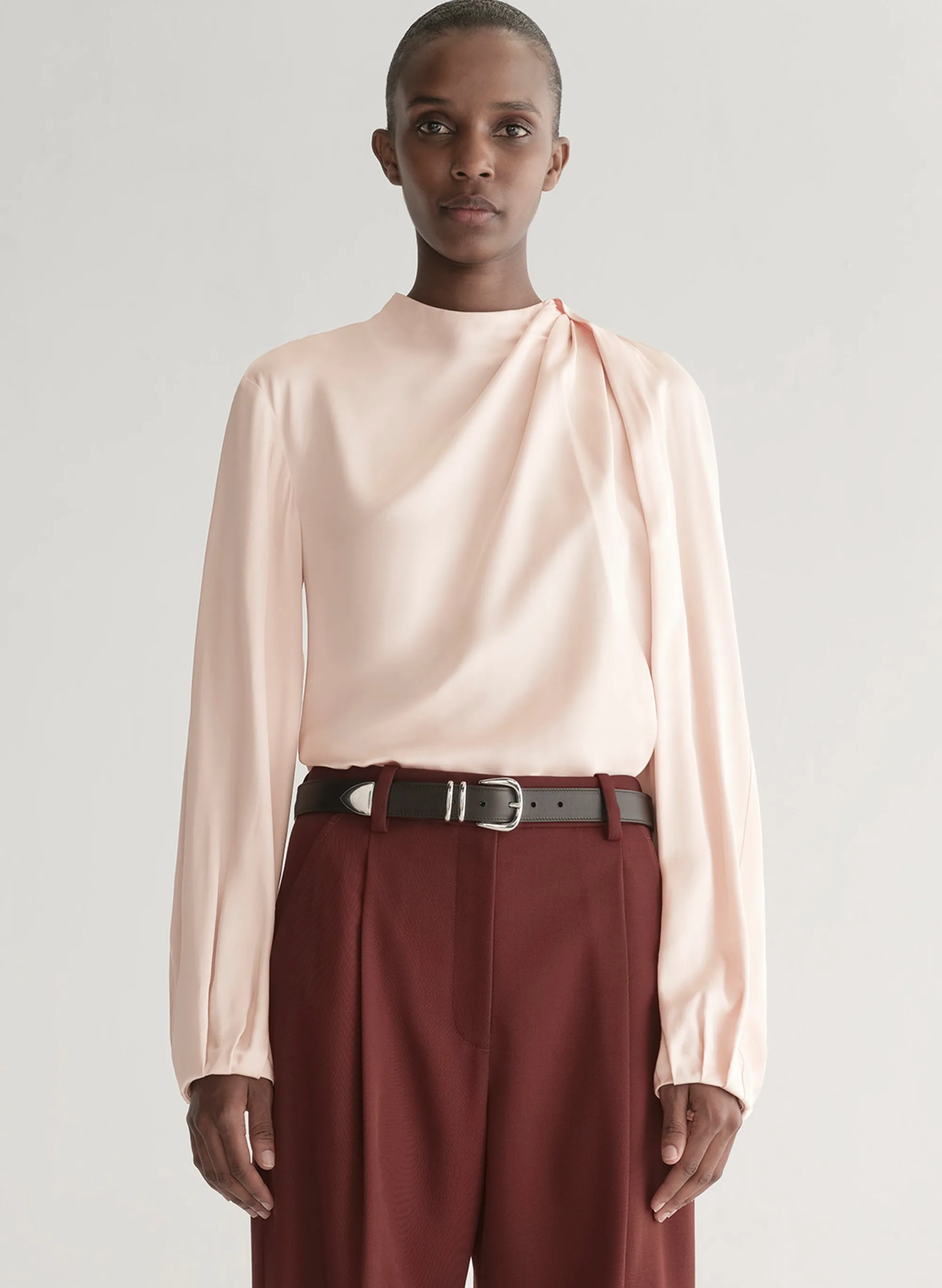 Blaire Satin Top sold by A.L.C.