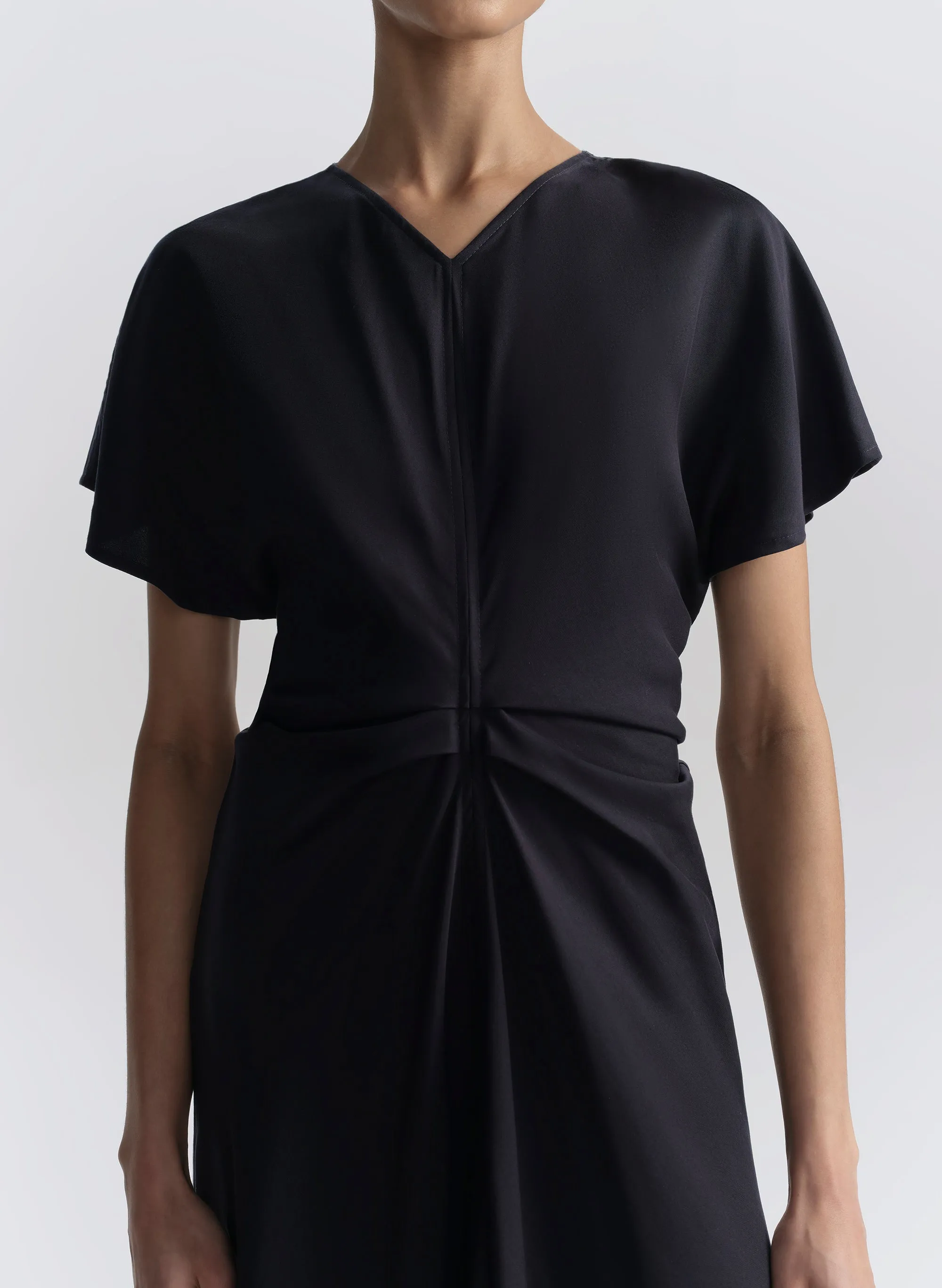 Rem Ruched Midi Dress sold by A.L.C. product image thumbnail 2