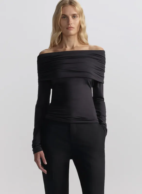 Adeline Off Shoulder Knit Top made by A.L.C.