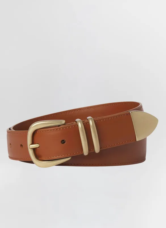 Carson Leather Belt sold by A.L.C.