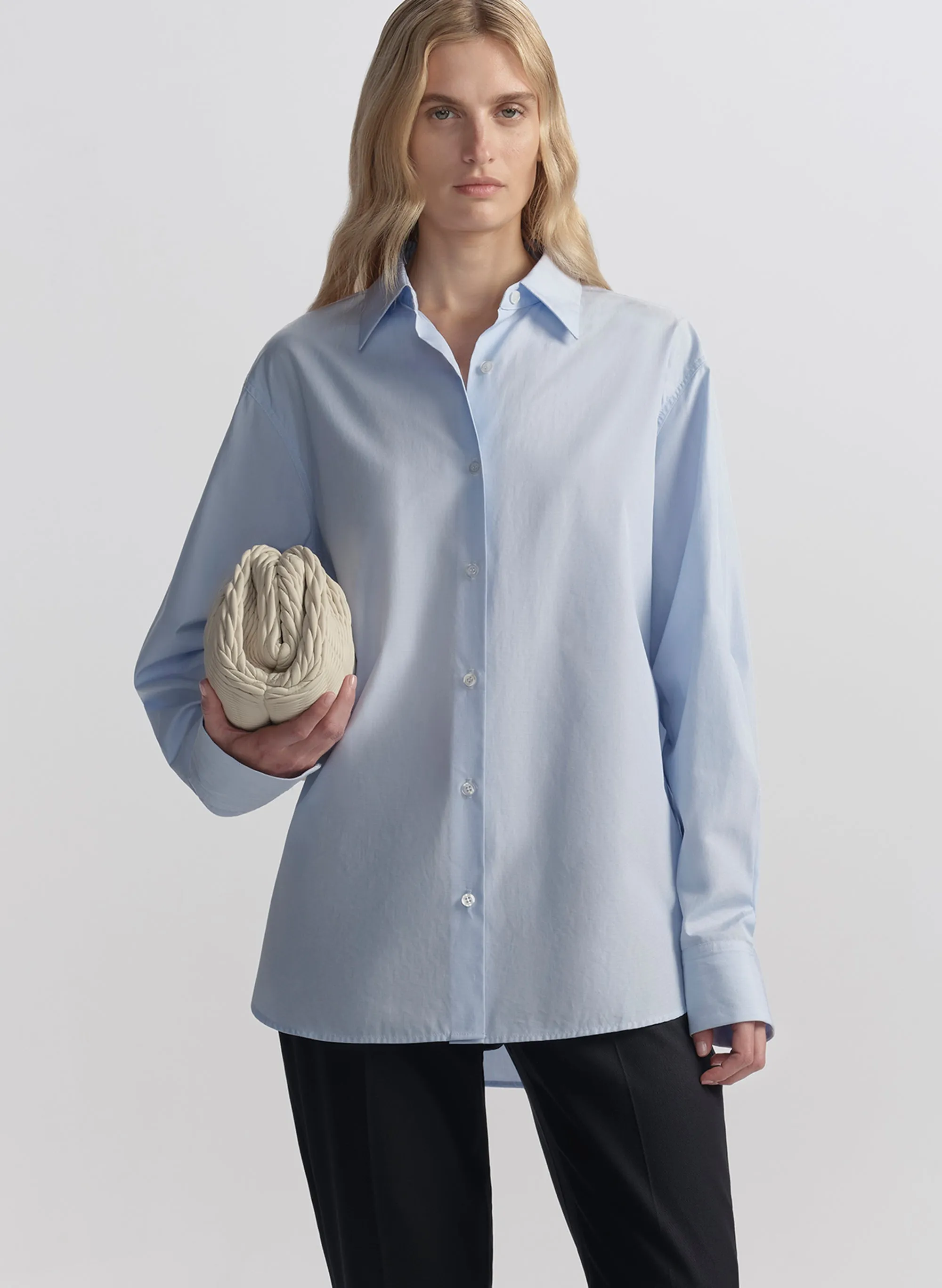 Mason Relaxed Cotton Shirt sold by A.L.C.