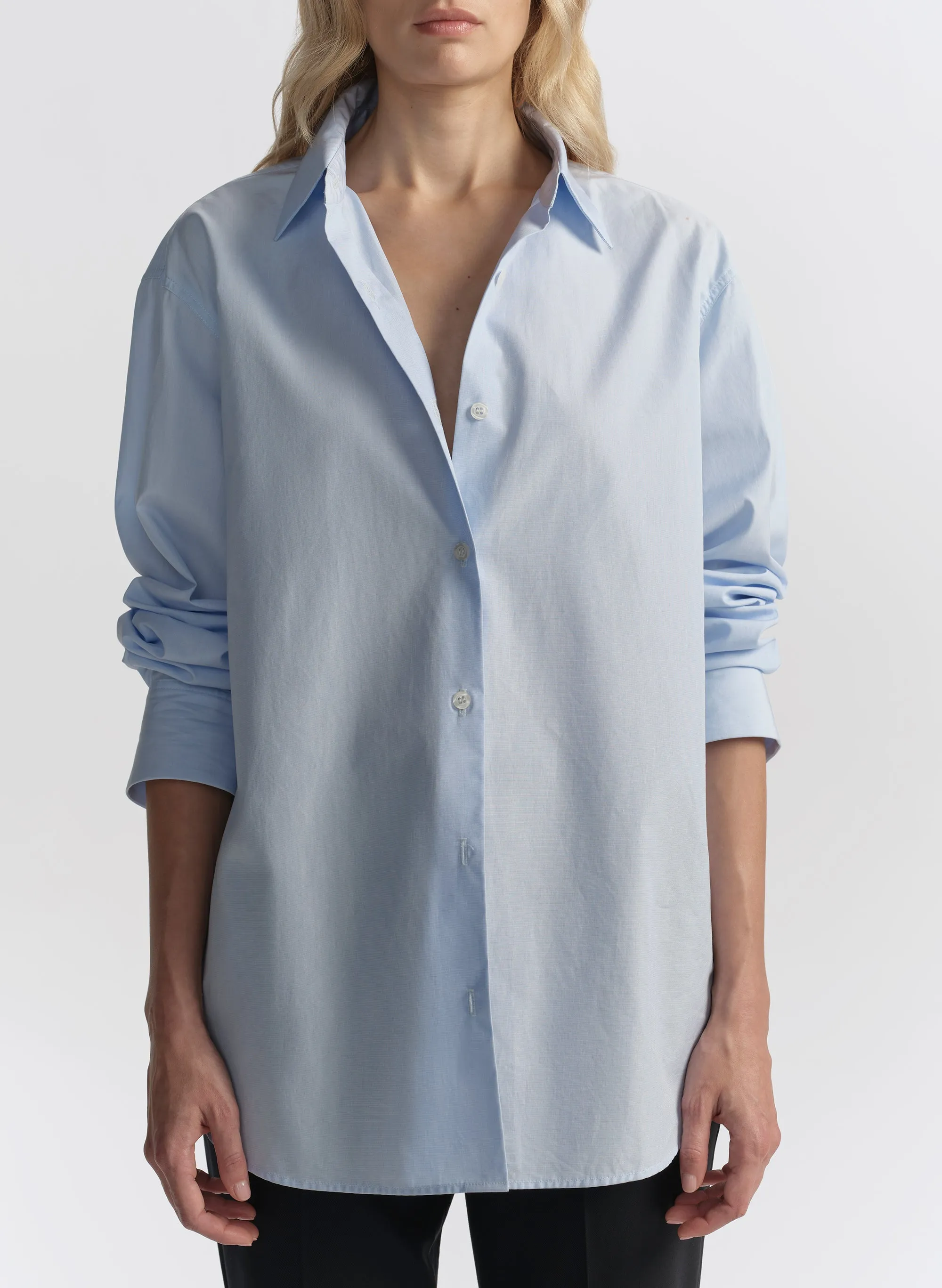 Mason Relaxed Cotton Shirt sold by A.L.C. product image thumbnail 2