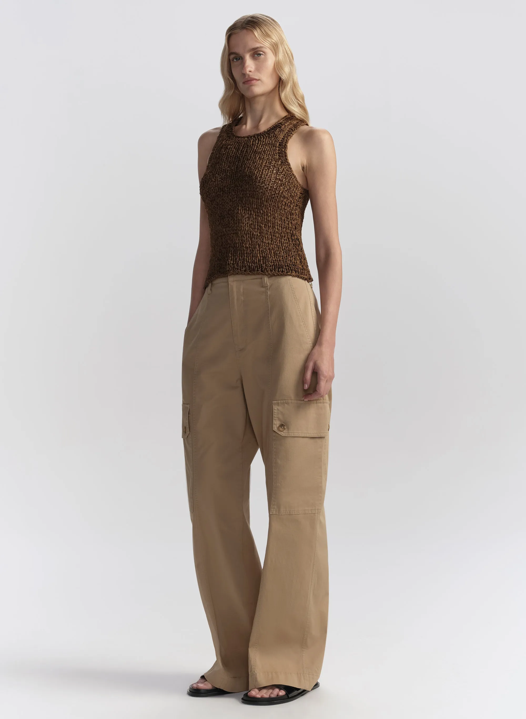 Nelly Open Knit Tank sold by A.L.C. product image thumbnail 4