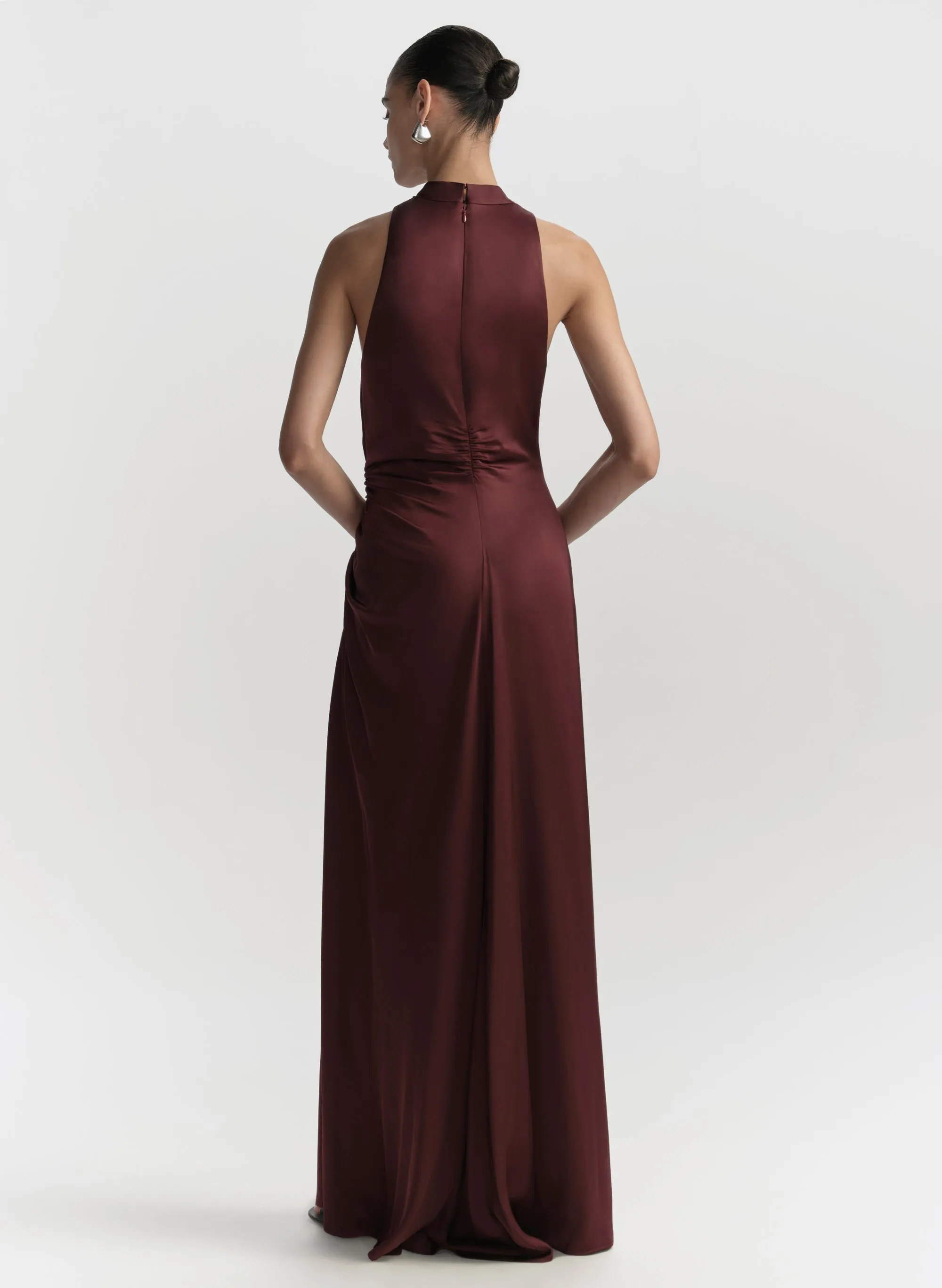 Inez Satin Gown sold by A.L.C. product image thumbnail 5