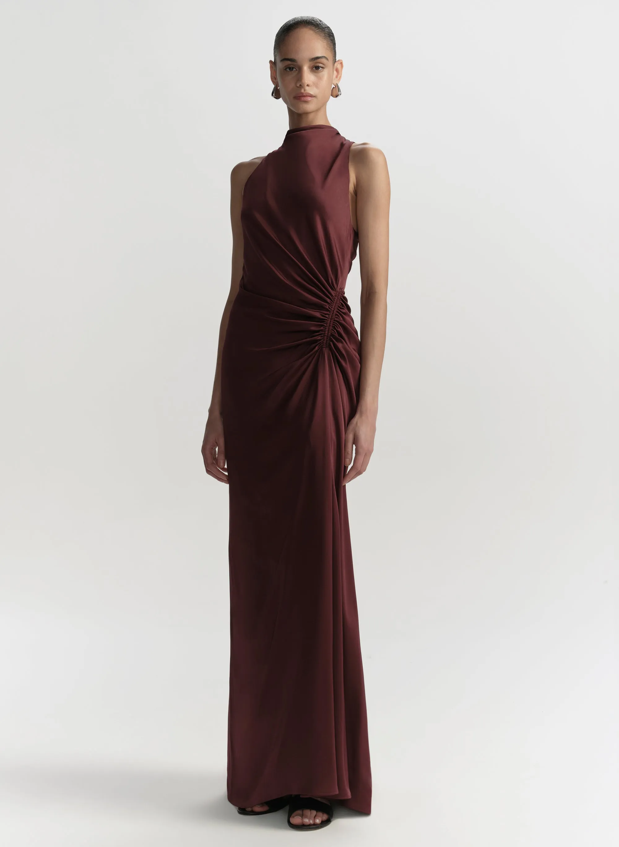 Inez Satin Gown sold by A.L.C. product image thumbnail 4