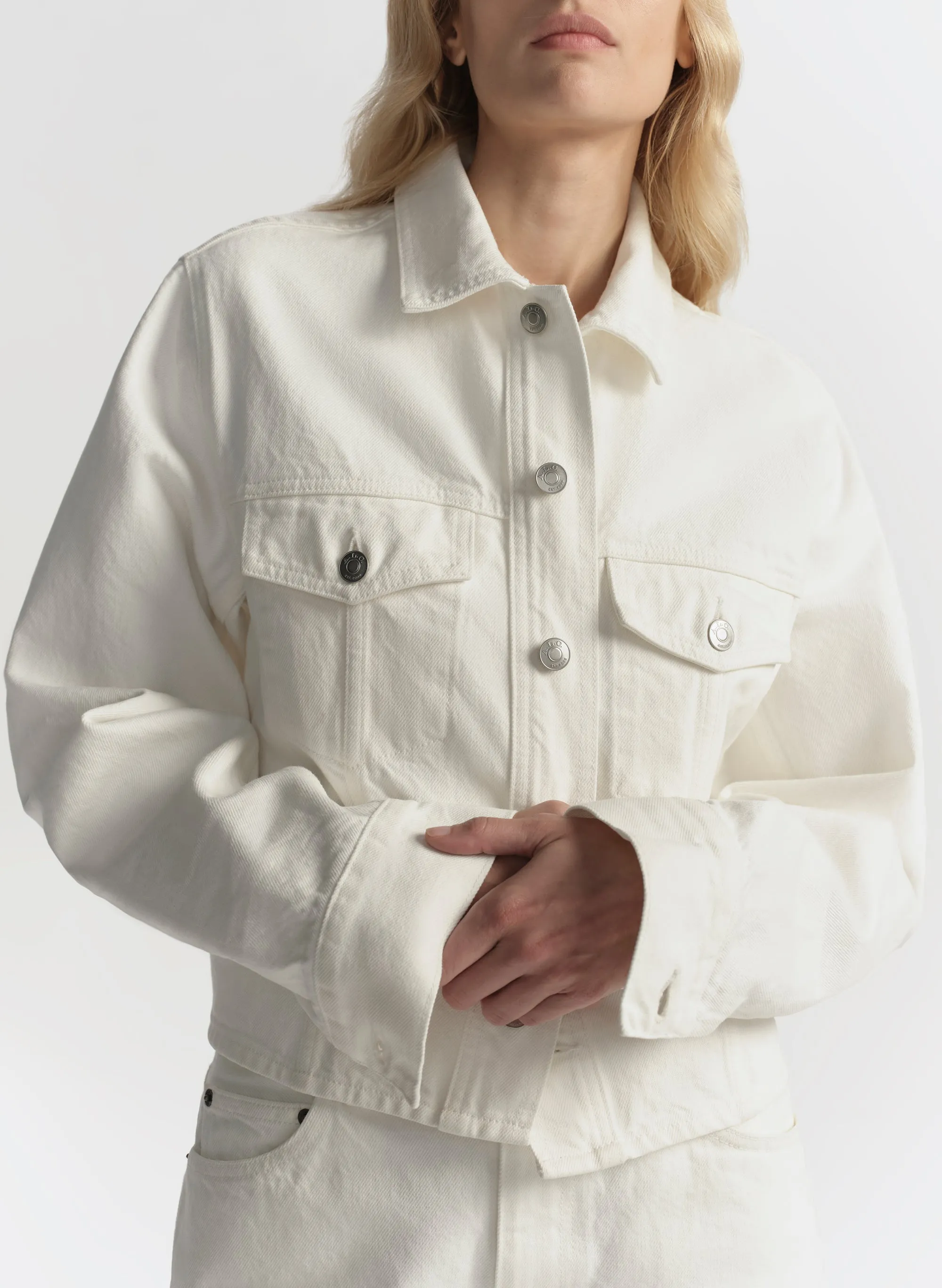 The 713 Denim Jacket sold by A.L.C. product image thumbnail 3