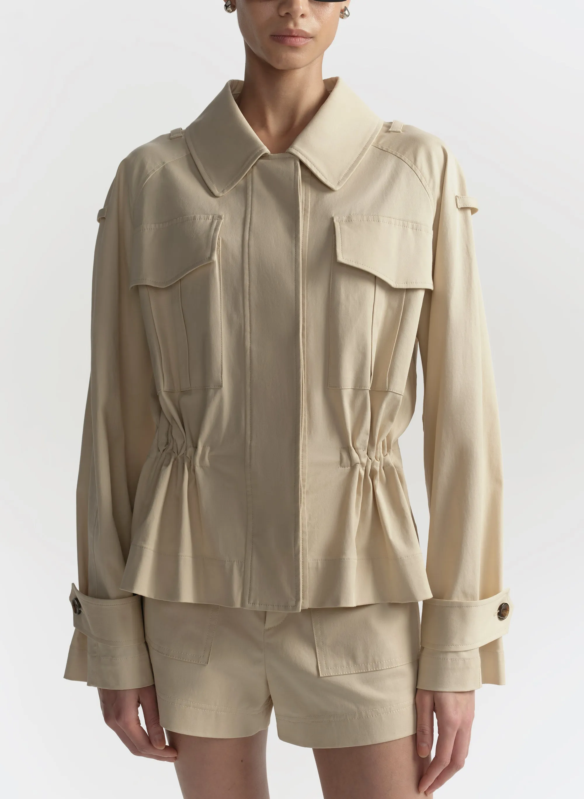 Maeve Cotton Utility Jacket sold by A.L.C. product image thumbnail 2