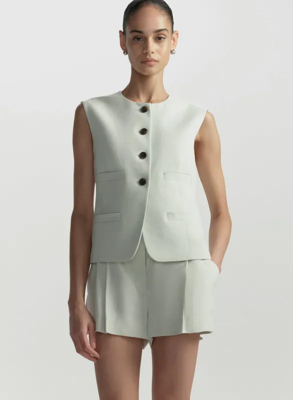 Georgie Linen Vest made by A.L.C.