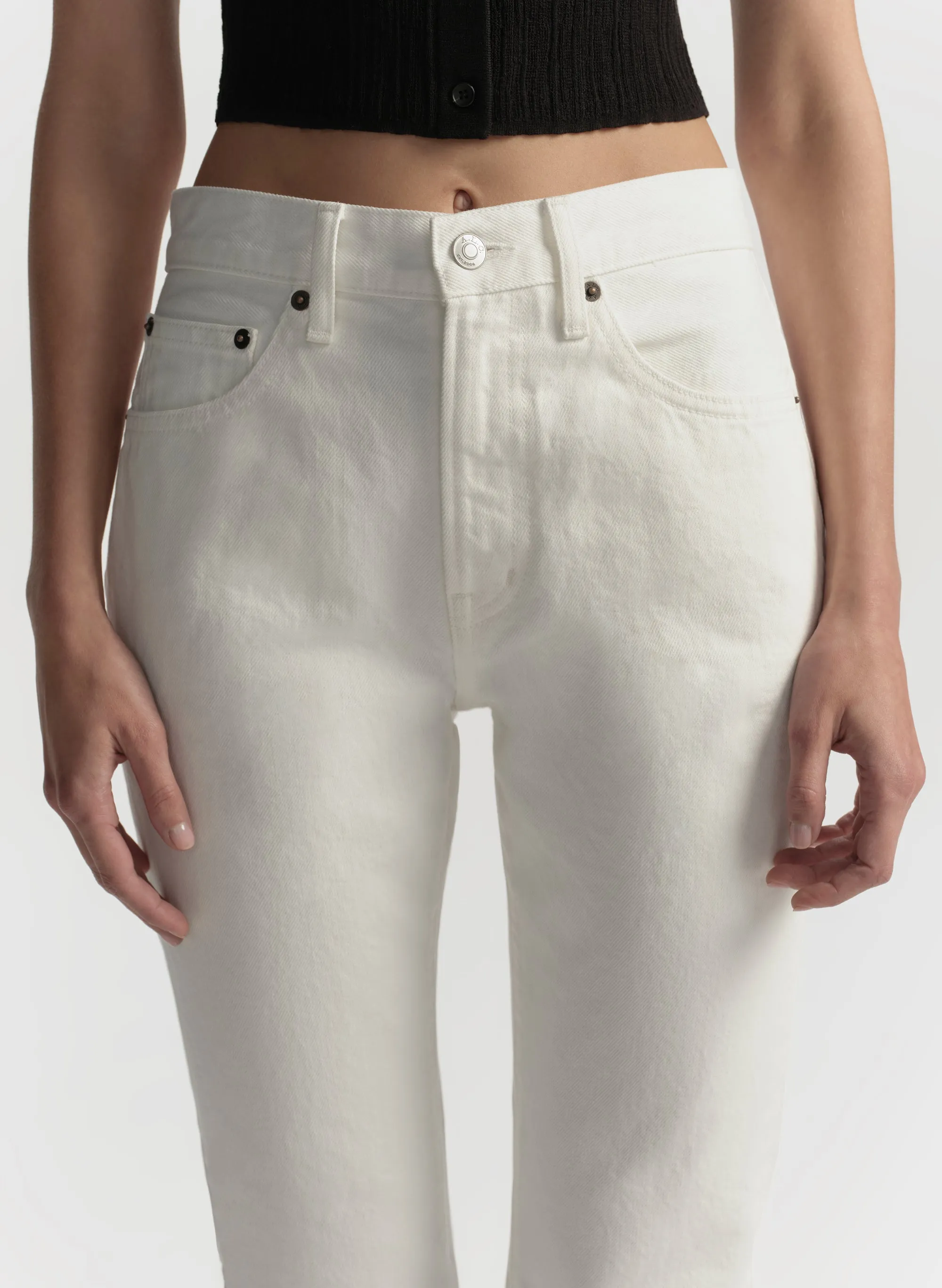 The 009 Cropped Flare Jean sold by A.L.C. product image thumbnail 2