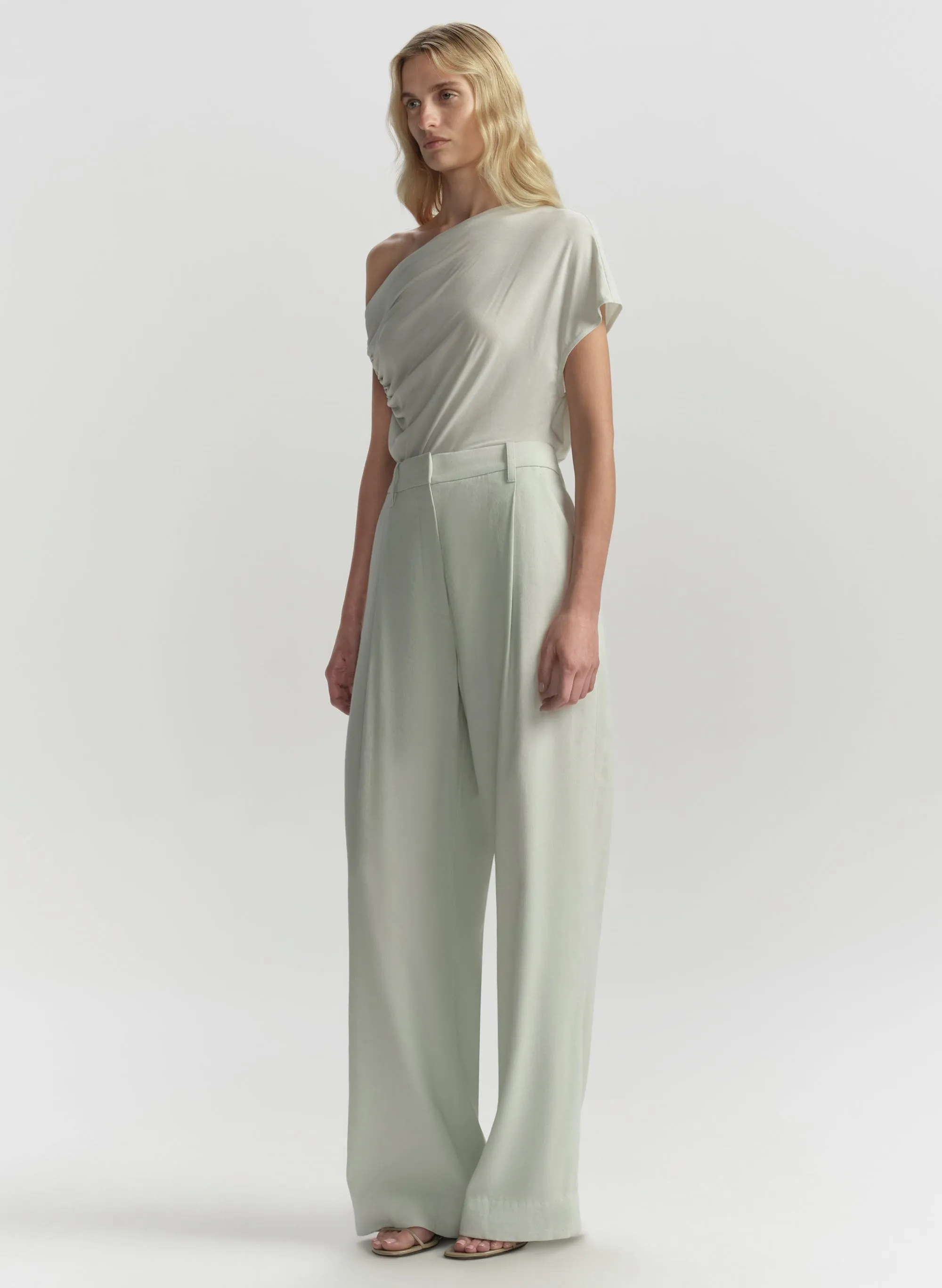 Winston Linen Pant sold by A.L.C. product image thumbnail 4